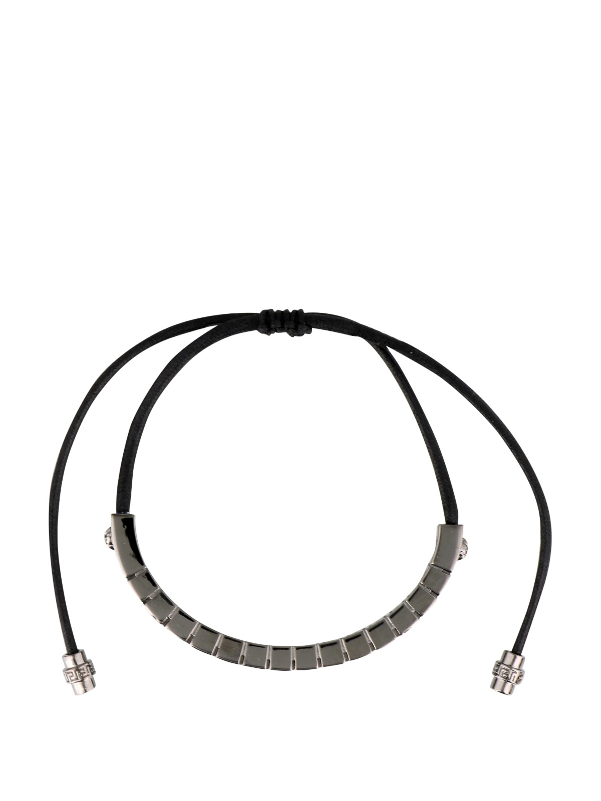 Versace Bijoux Triple Chain Medusa Bracelet in Metallic