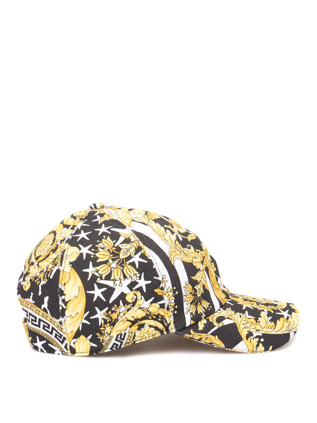 Versace Baroque printed baseball cap - Gold|ICAP004IT03474I7900