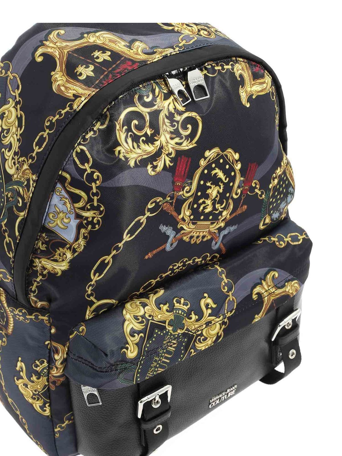 Backpacks Versace Jeans Couture - Biker multicolor backpack ...