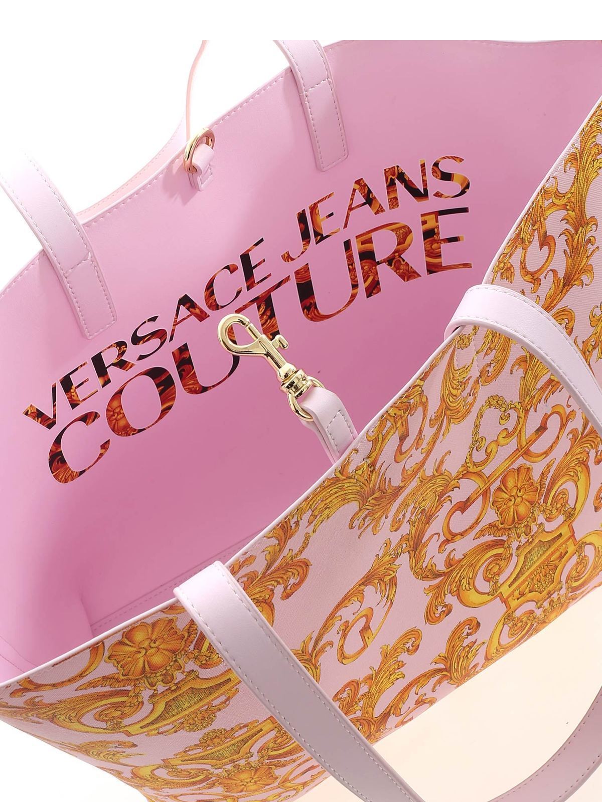 VERSACE JEANS COUTURE ショルダーバッグ ピンク