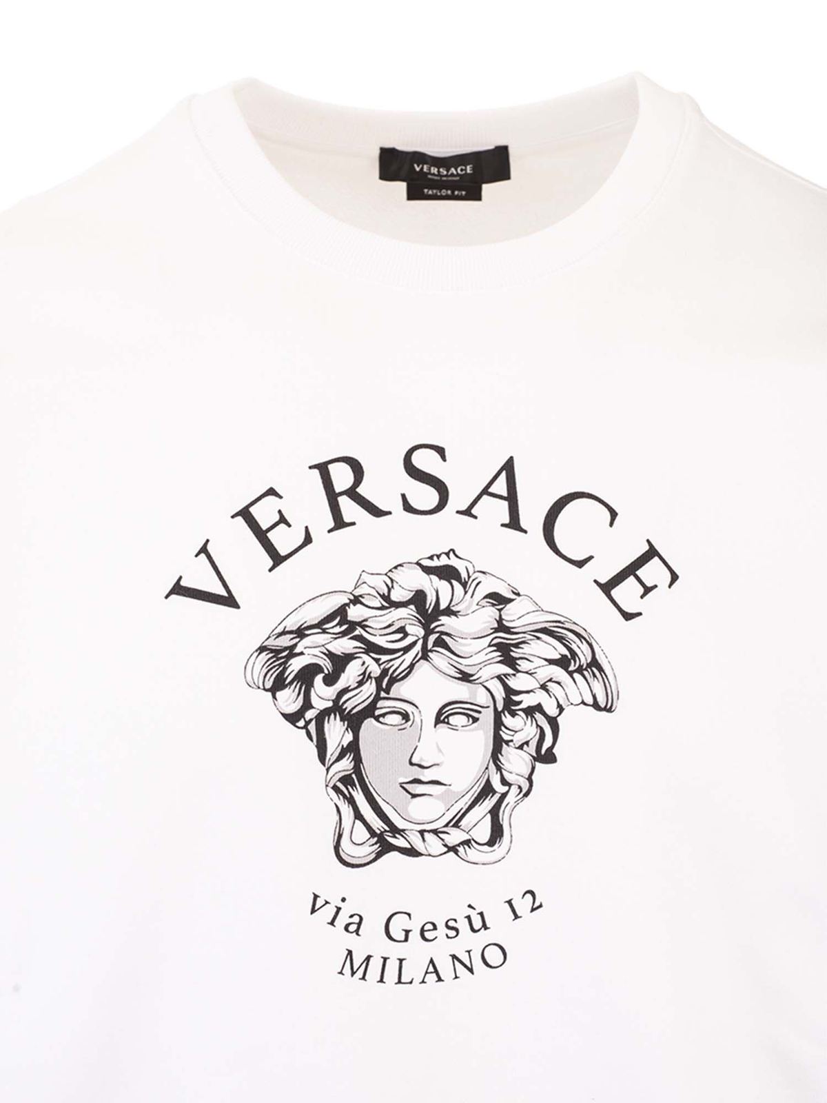 Versace スウェットシャツ/セーター - 白|A88693A231242A1001