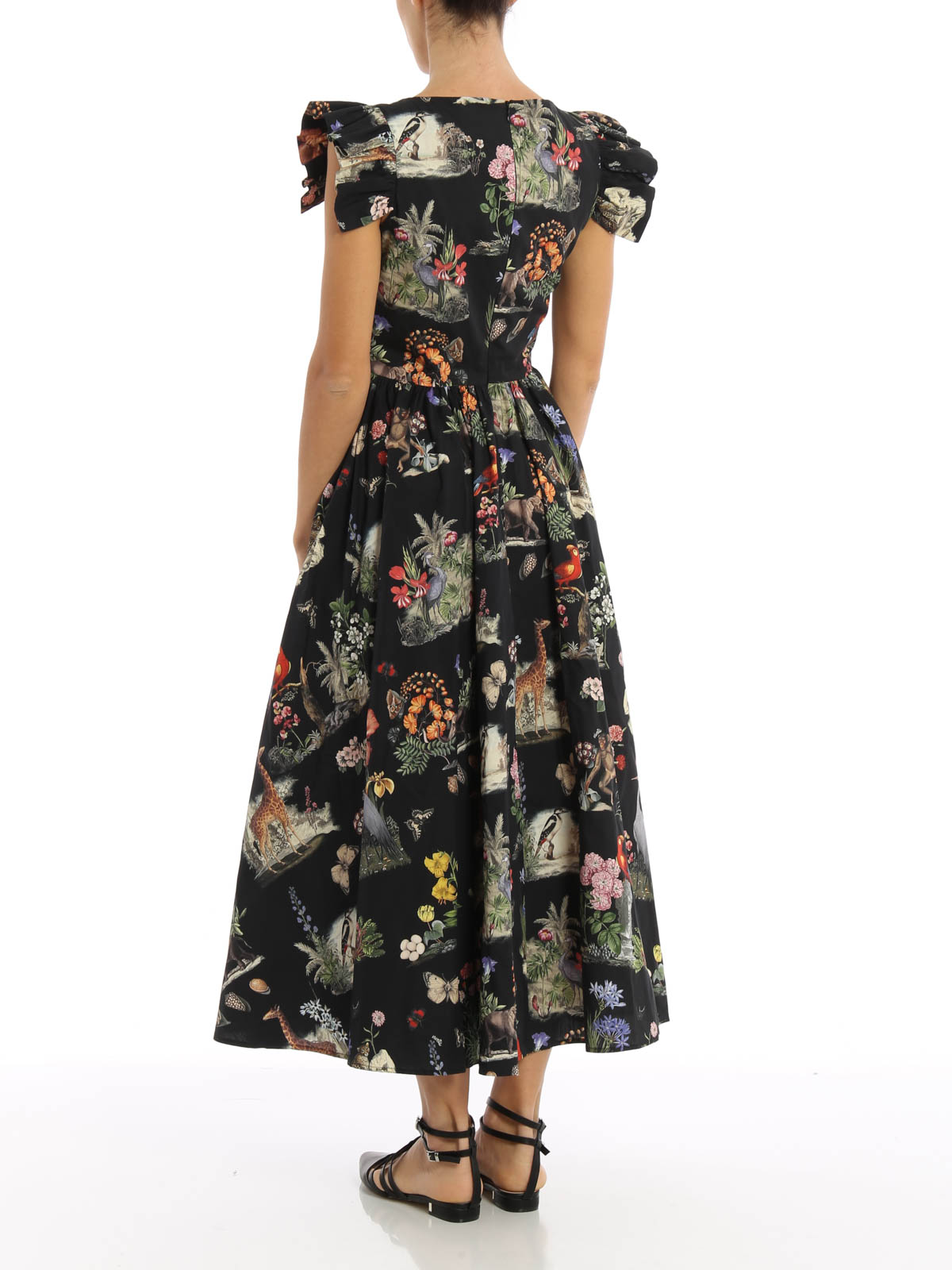 Vivetta Alligatore cotton maxi dress - Women|VV553ALLIGATORE82