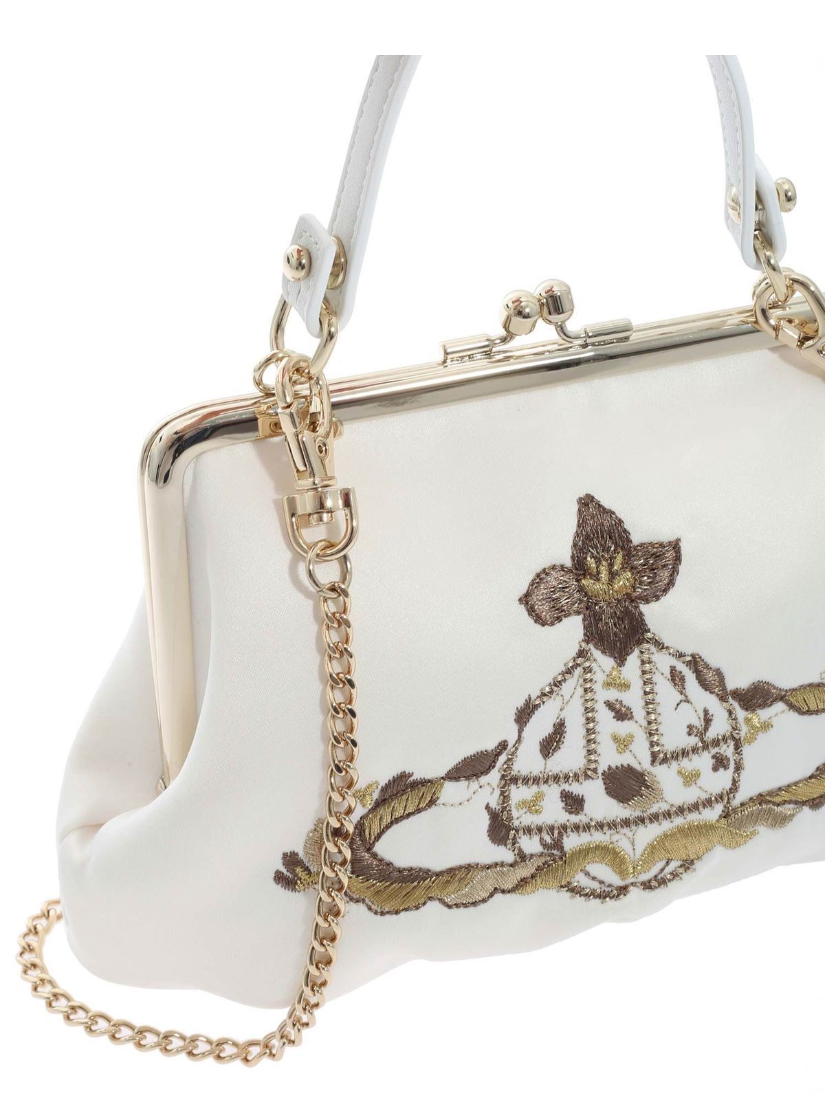 Cross body bags Vivienne Westwood - Bridal bag in ivory color