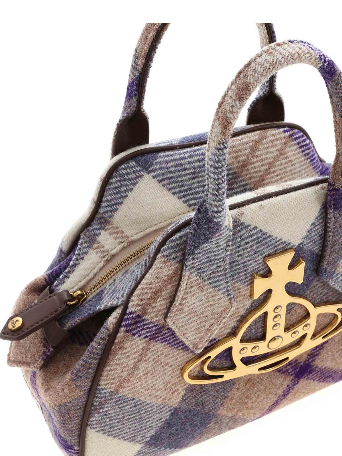 Vivienne Westwood Small Leather Yasmin Top-Handle Bag