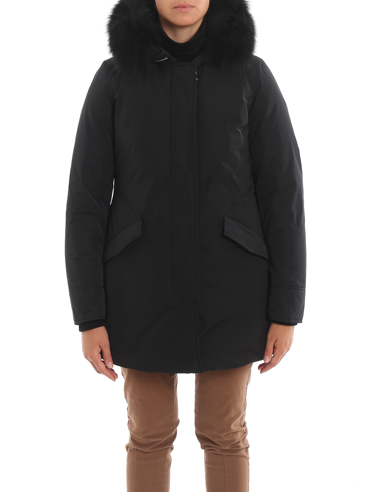 Padded coats Woolrich - Black Luxury Arctic Parka - WWCPS2834UT0573100