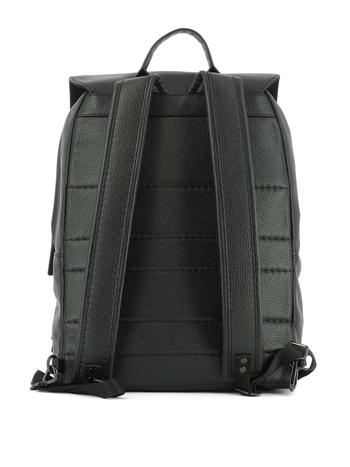 dollar leather backpack Figus including a front zipper pocket and front slide pocket Medium dollar leather backpack item