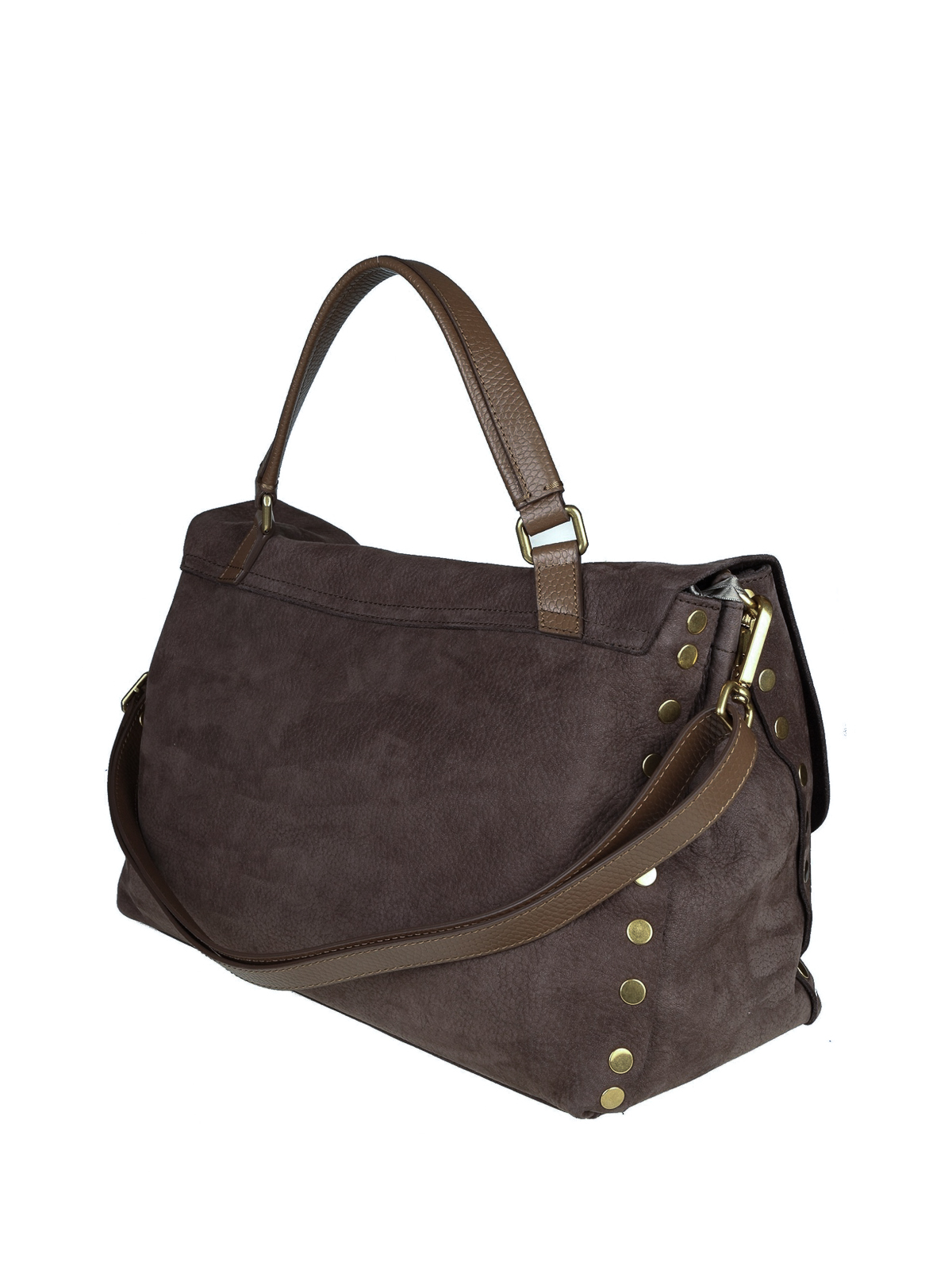 Zanellato Women's Postina Cactus Leather Crossbody Brown