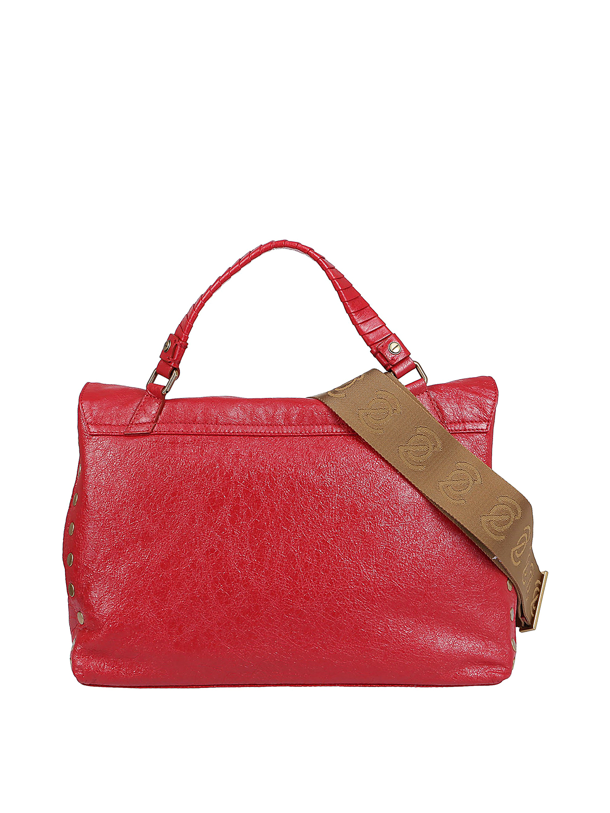 Zanellato small Postina leather tote bag - Red
