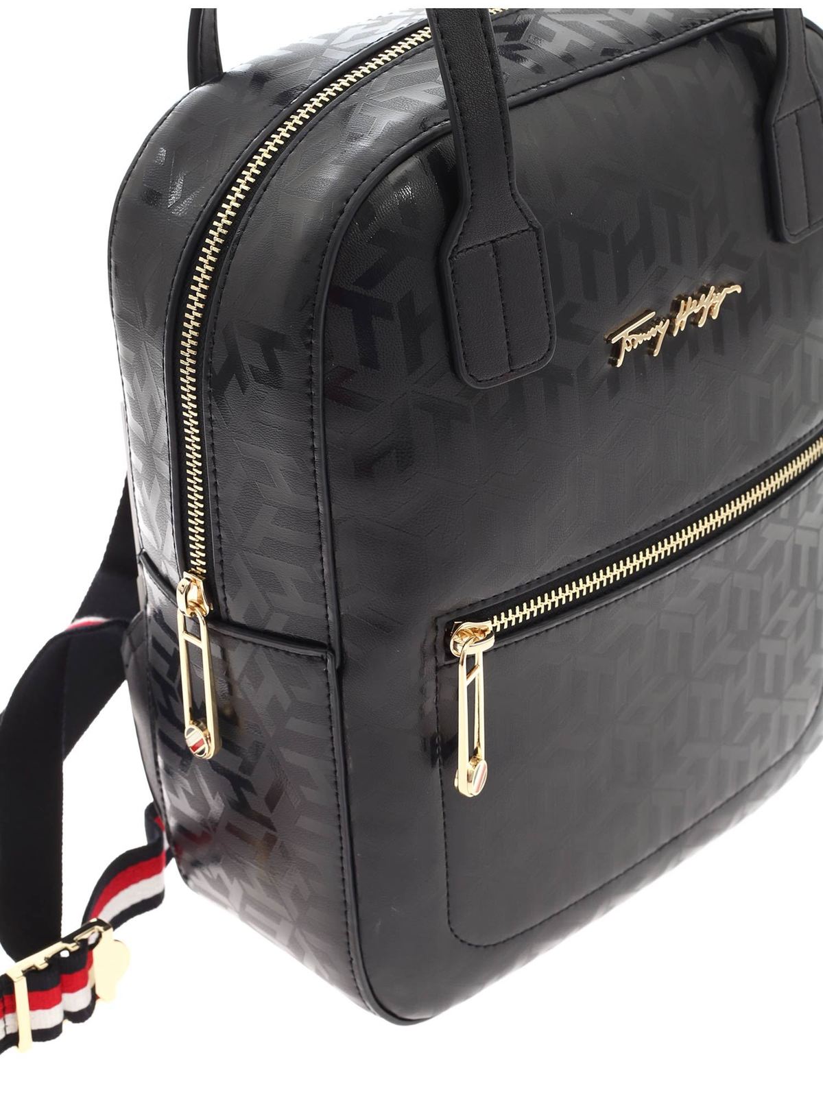 Backpacks Tommy Hilfiger Icon Tommy backpack black - AW0A09956DW5