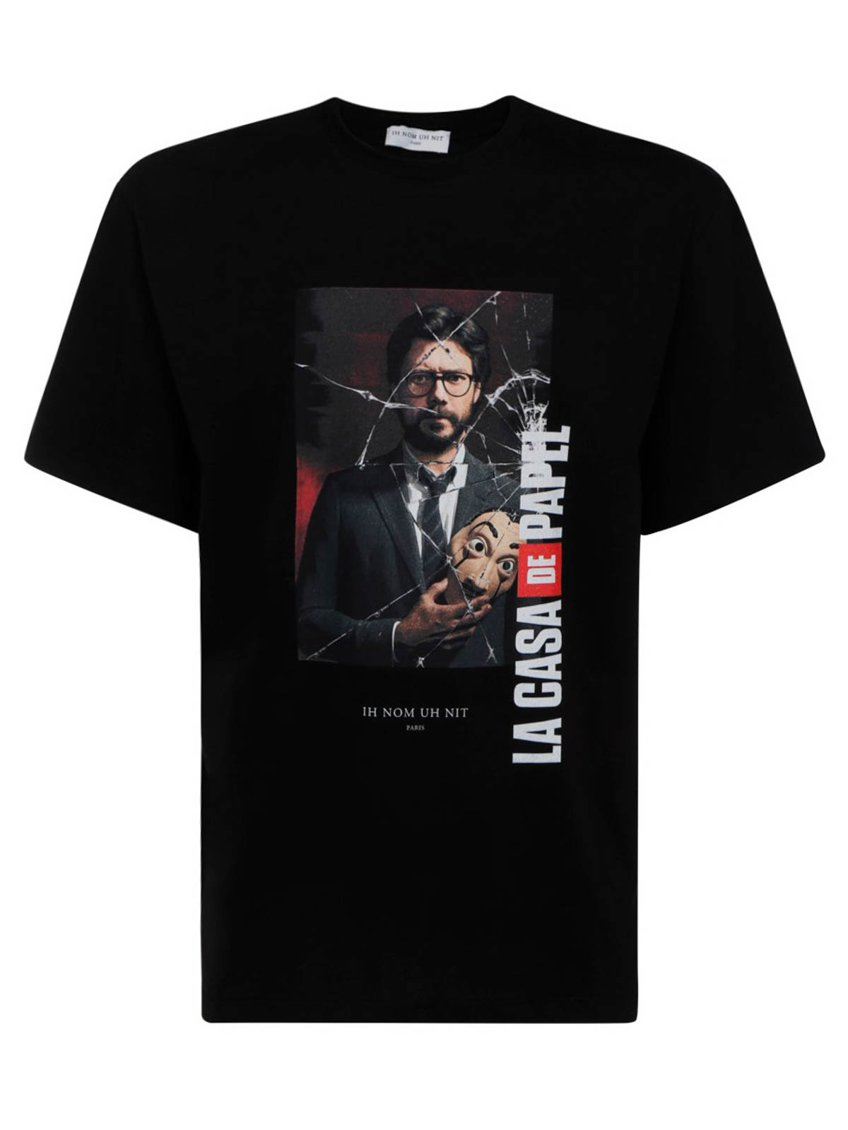 Ih Nom Uh Nit La Casa de Papel T-shirt Black Men NUW20293009