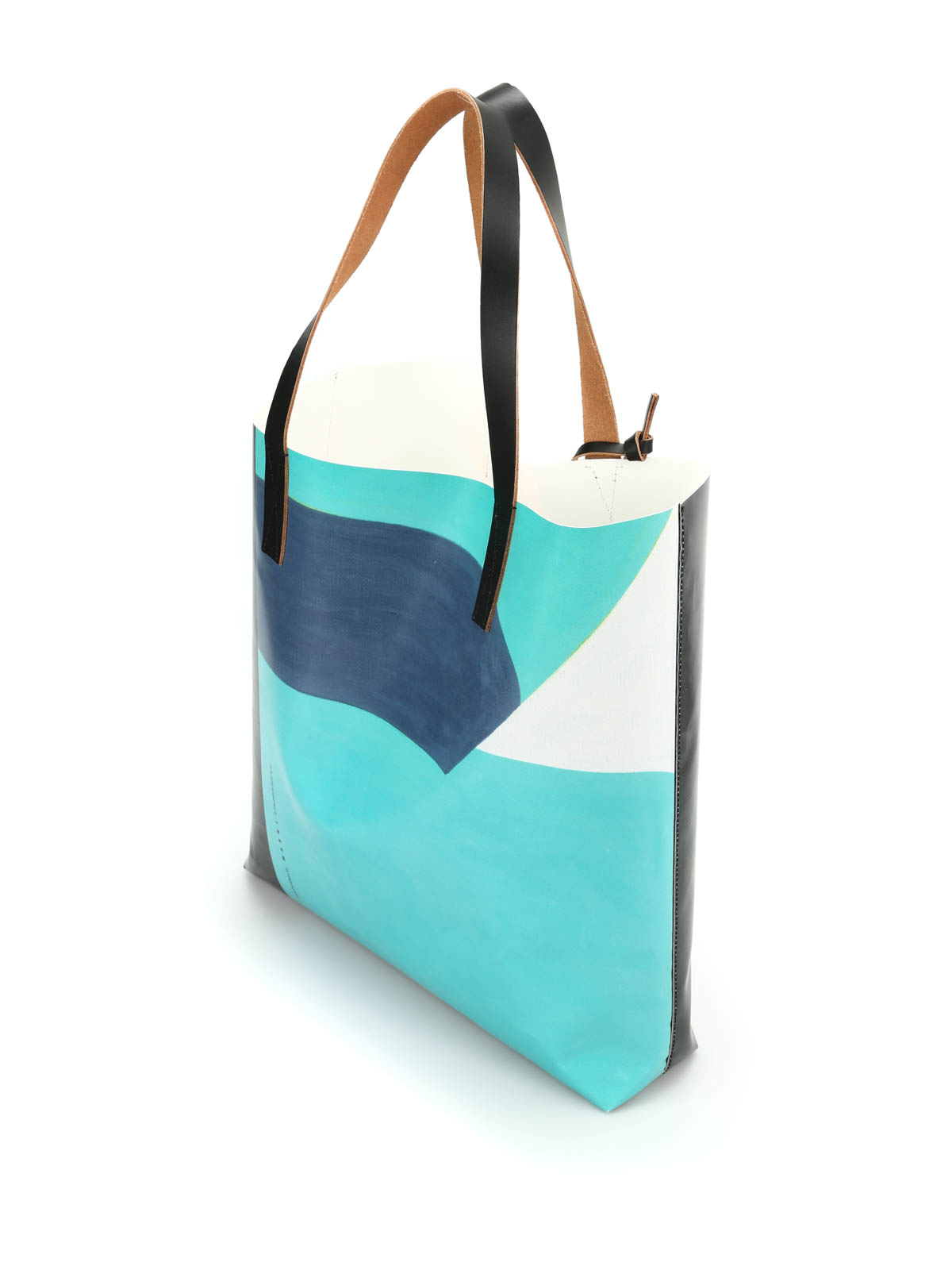 Marni Indian Orange print tote|SHMPQ10A00SCO13D3R26 | THEBS