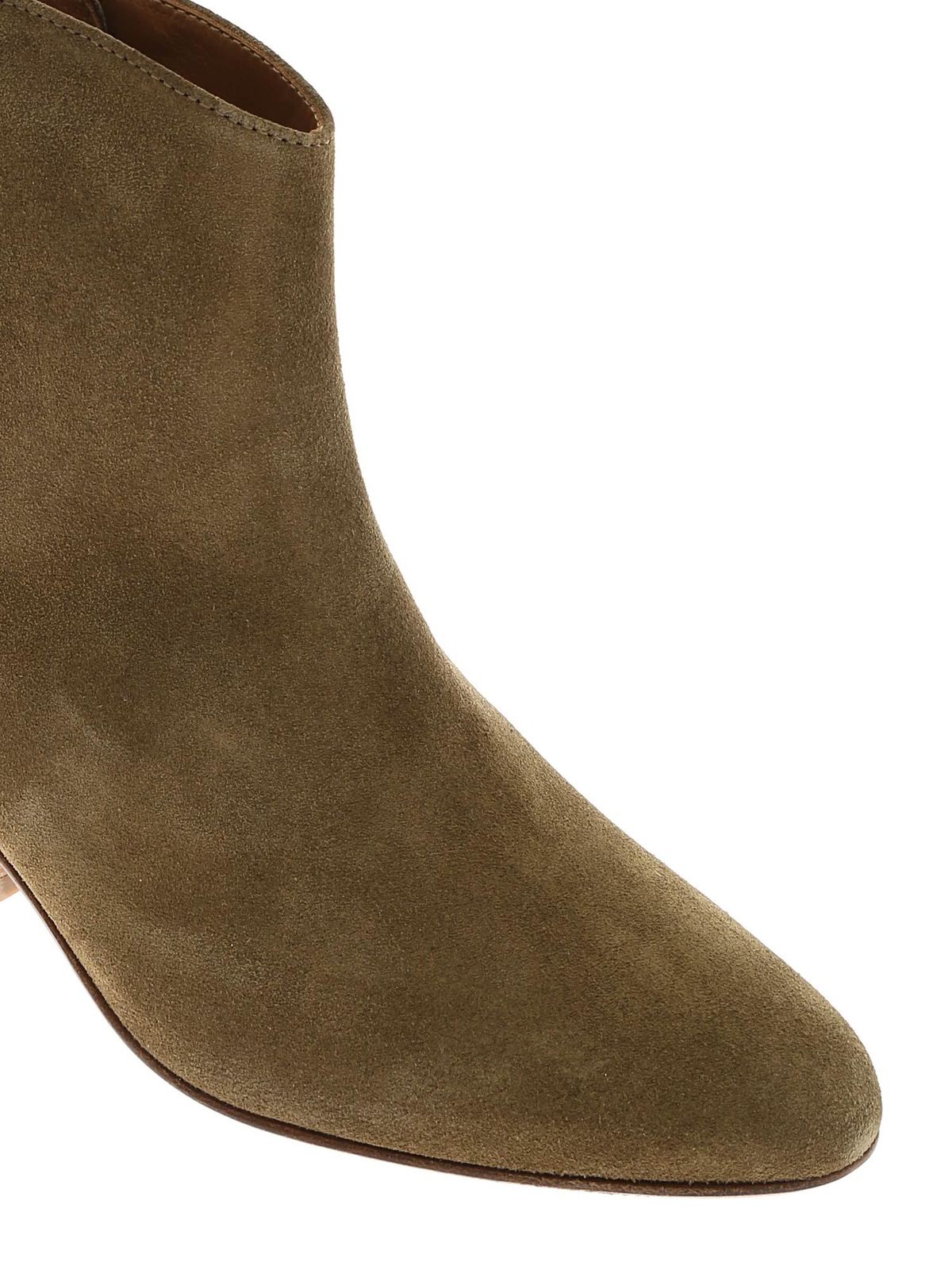 Ankle boots Isabel Marant Dacken boots in beige BO016619A018STAUPE