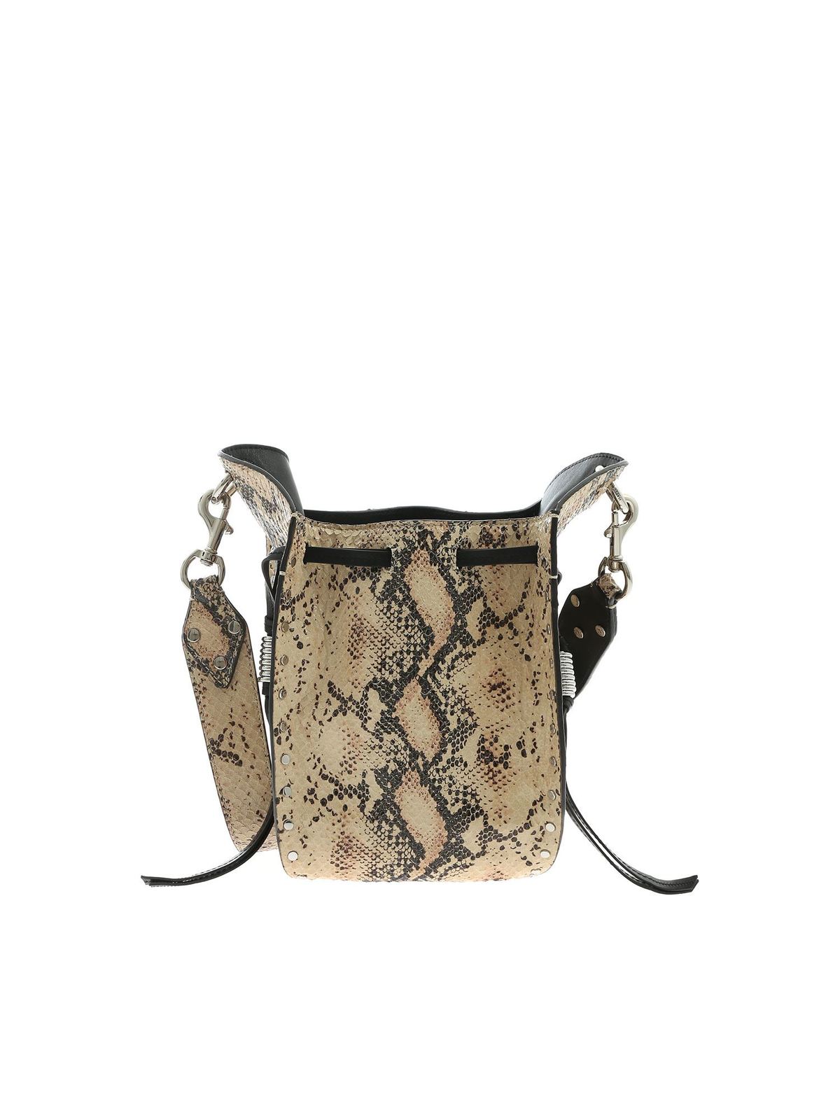 Isabel Marant Radja shoulder bag in animal print BF009520P008MNUDE