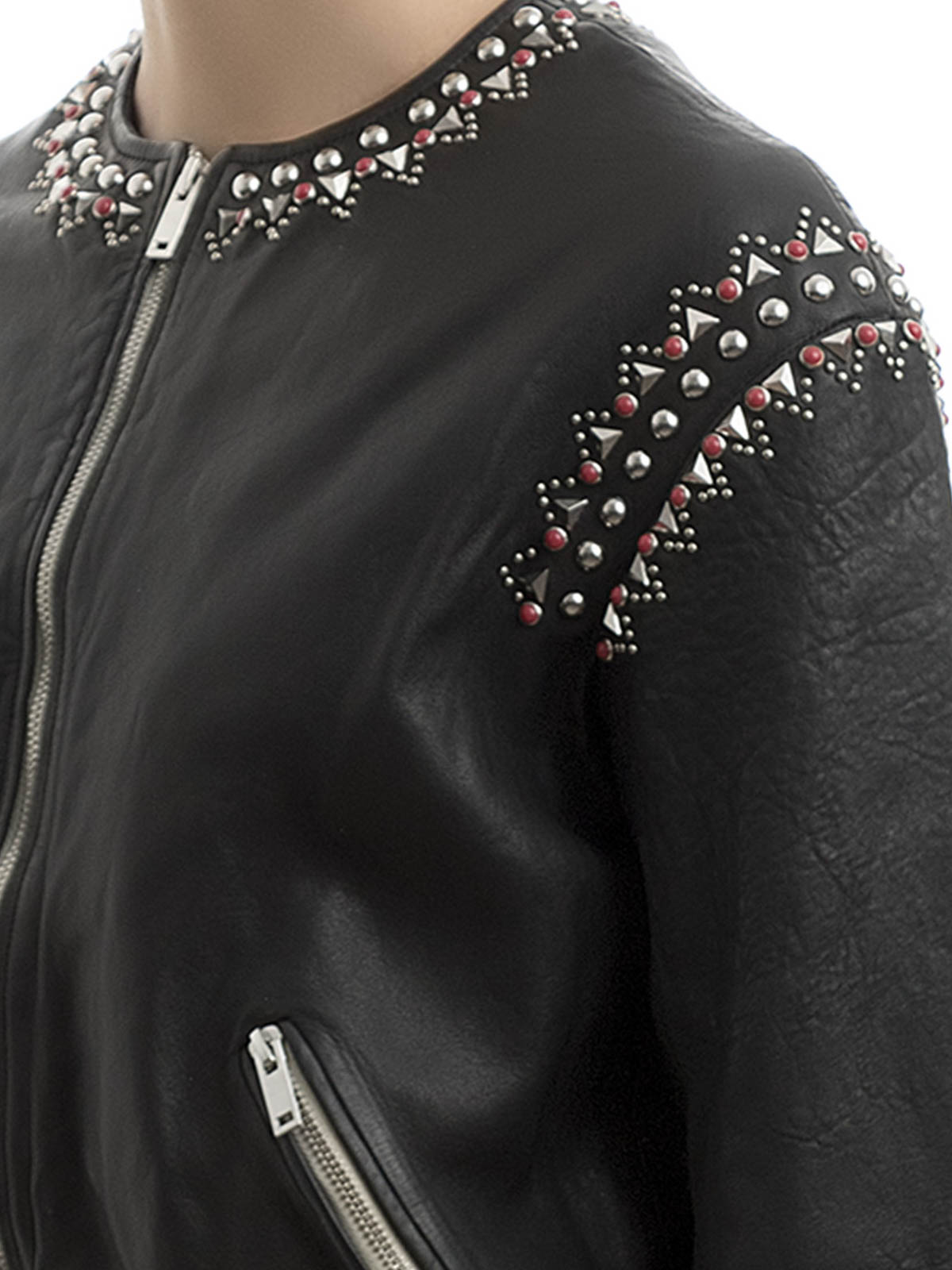 Isabel marant discount studded leather jacket