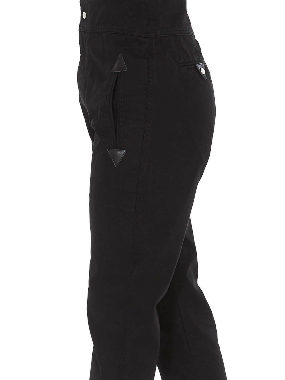 【関税&送料込】Isabel Marant Etoile Black Silk Trousers Wit 0400022031736_FADEDBLACK?wid=