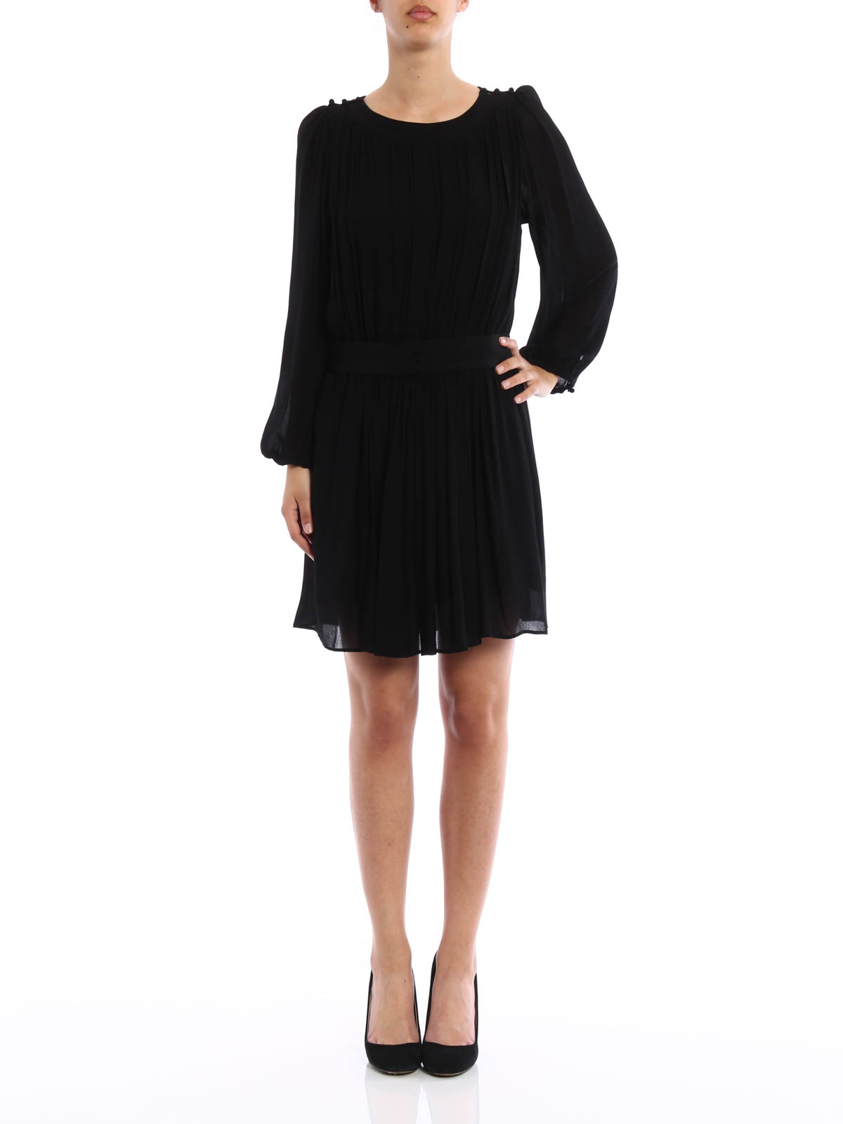 ワンピース ISABEL MARANT 'Zakae' dress Black Isabel Marant Zakae Dress in Black | FWRD