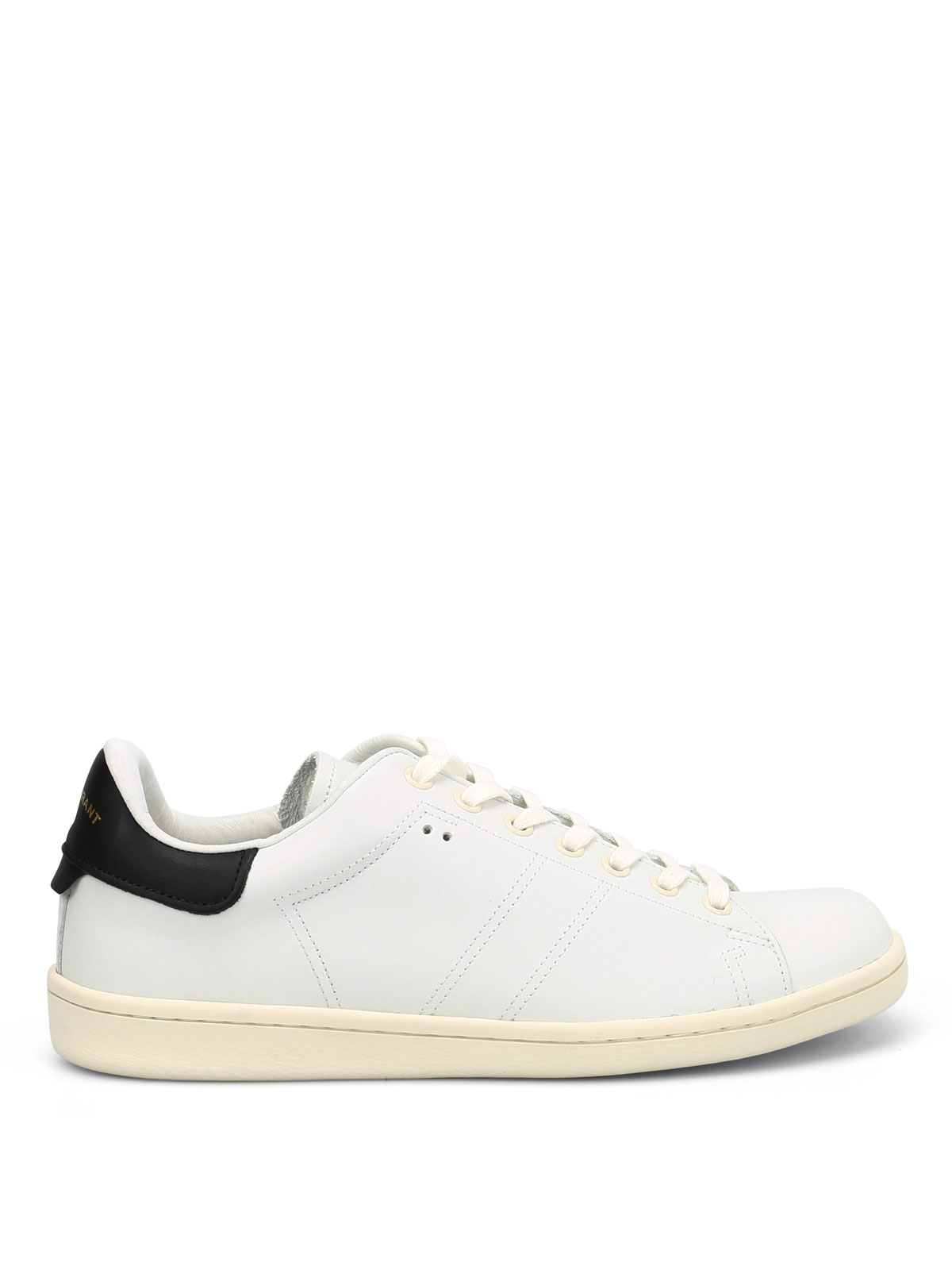 Trainers Isabel Marant Etoile - Bart leather low sneakers - BK002517P011S20WH