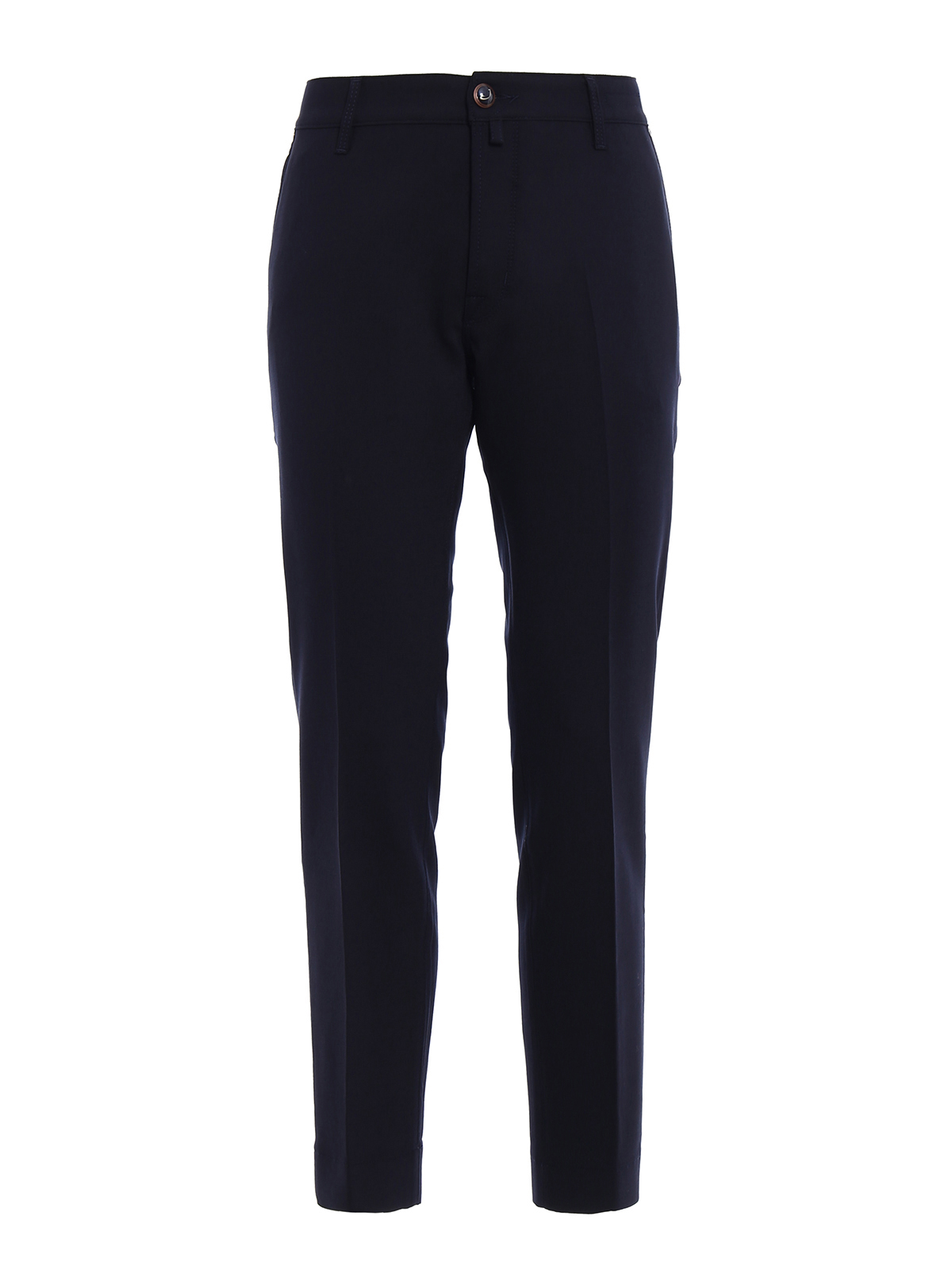 未使用級/W33 JACOB COHEN J666 スラックス フランネルウール Jacob Cohen Style 666 wool blend trousers|J666WOOLBCOMF00759N890