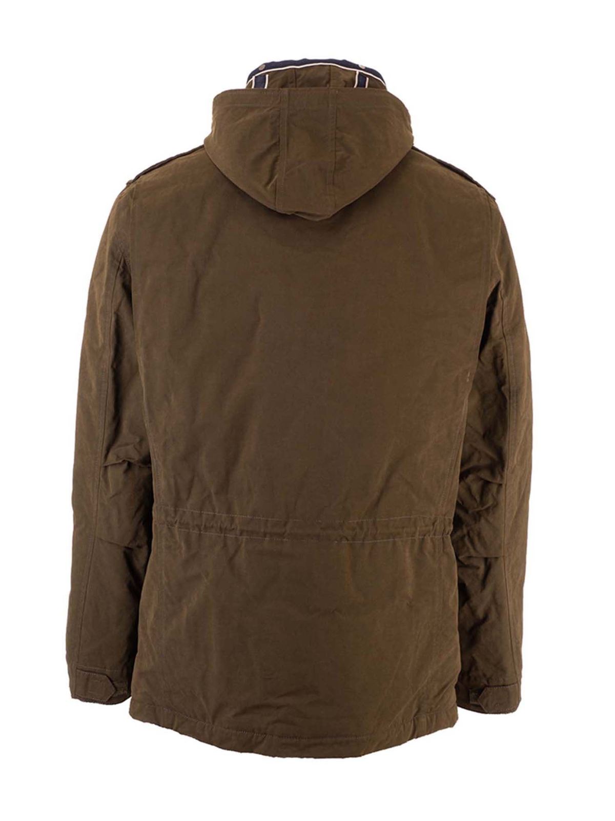 Jacob Cohen Field jacket in military green - Green|J500602217N753