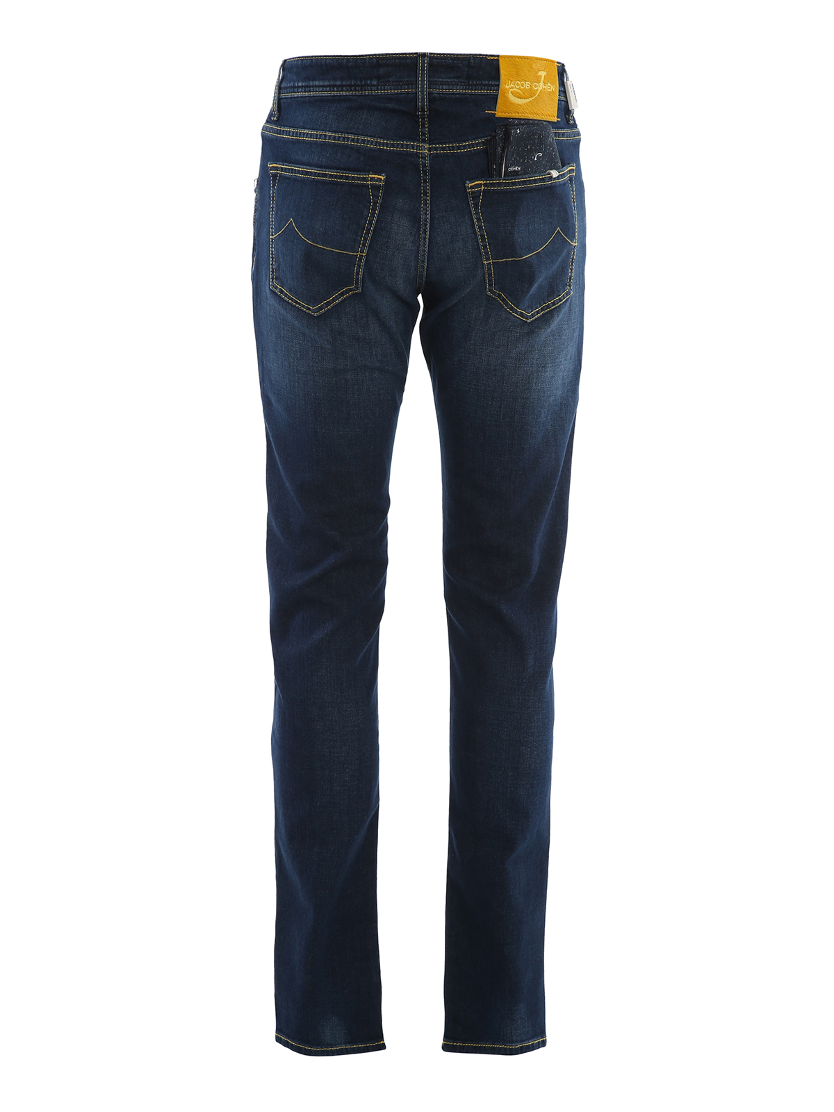 toeter reservering zwaarlijvigheid Straight leg jeans Jacob Cohen - Natural Indigo dyeing denim jeans -  J622SLIMCOMF00919W155010011