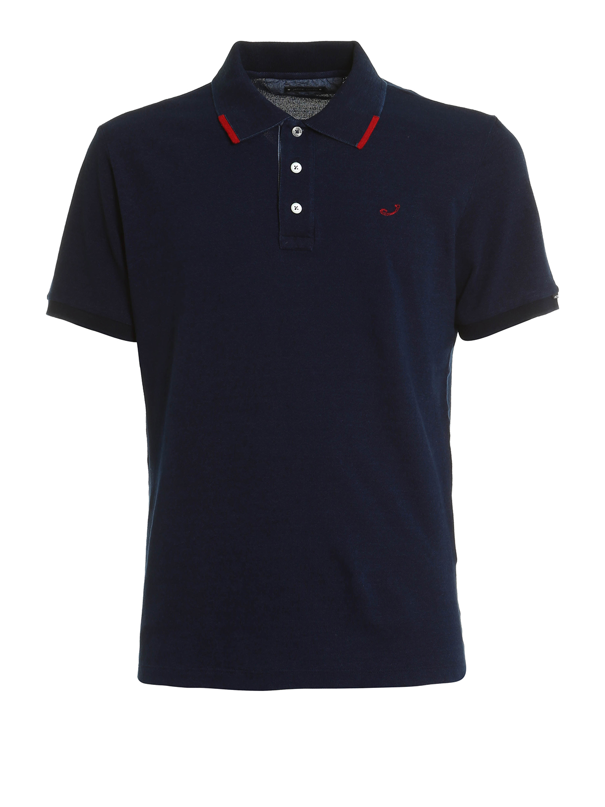 Jacob Cohen Washed pique polo shirt - Men | J0403600187L4701880