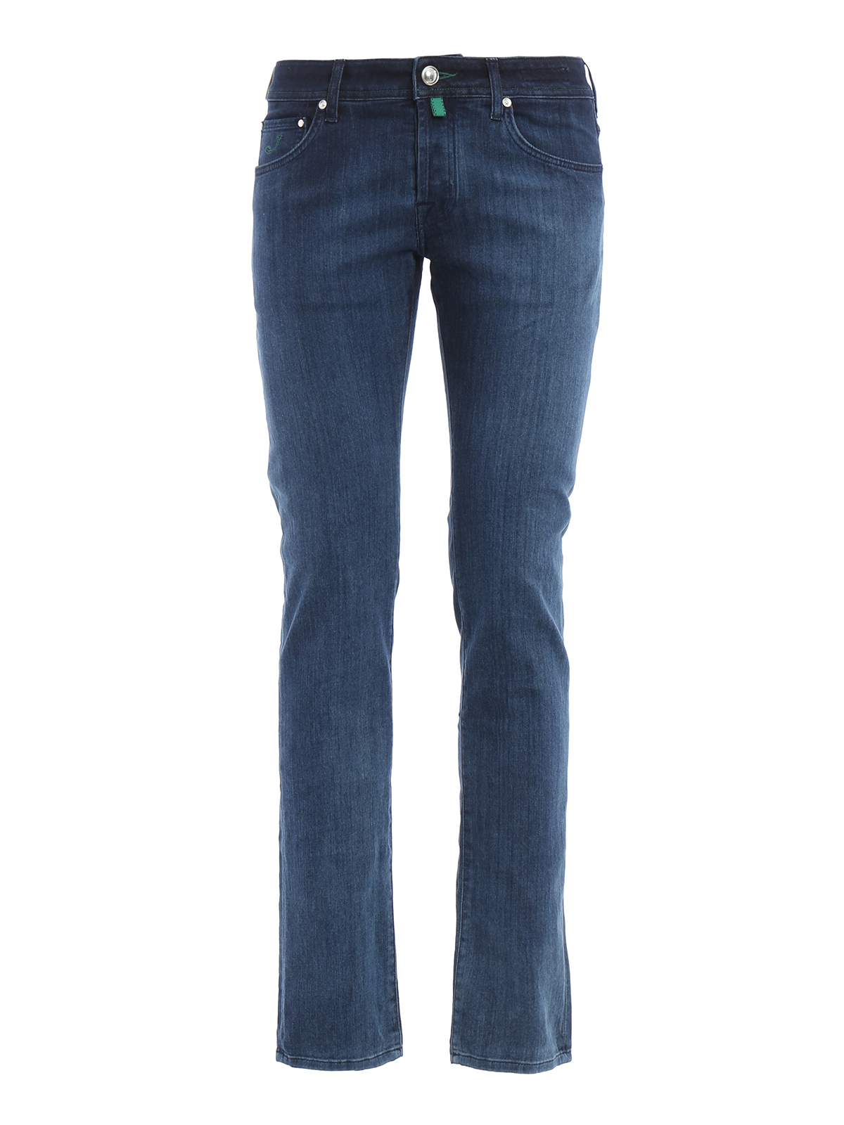 Jacob Cohen PW622 green stitches denim jeans|PW622COMF00225W14702001