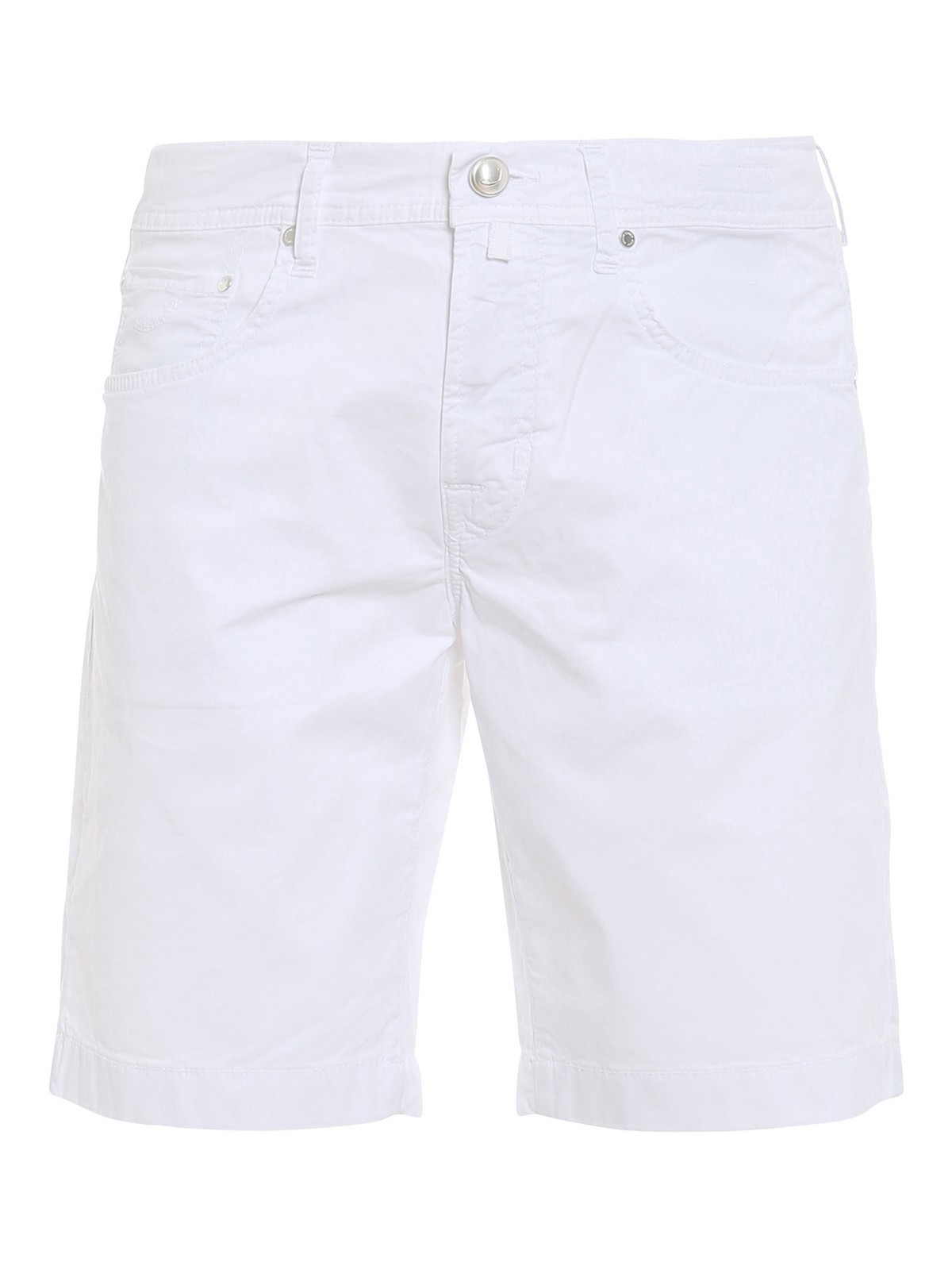 JACOB COHEN ホワイトショートパンツ Jacob Cohen ショートパンツ - 白|J6636COMF06510111