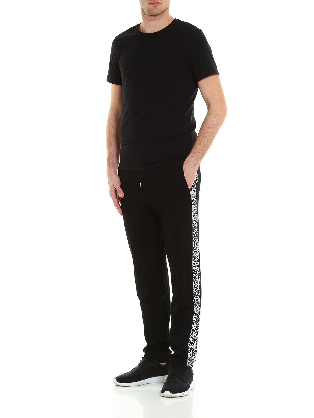Tracksuit bottoms Alexander Mcqueen - Jacquard side band track