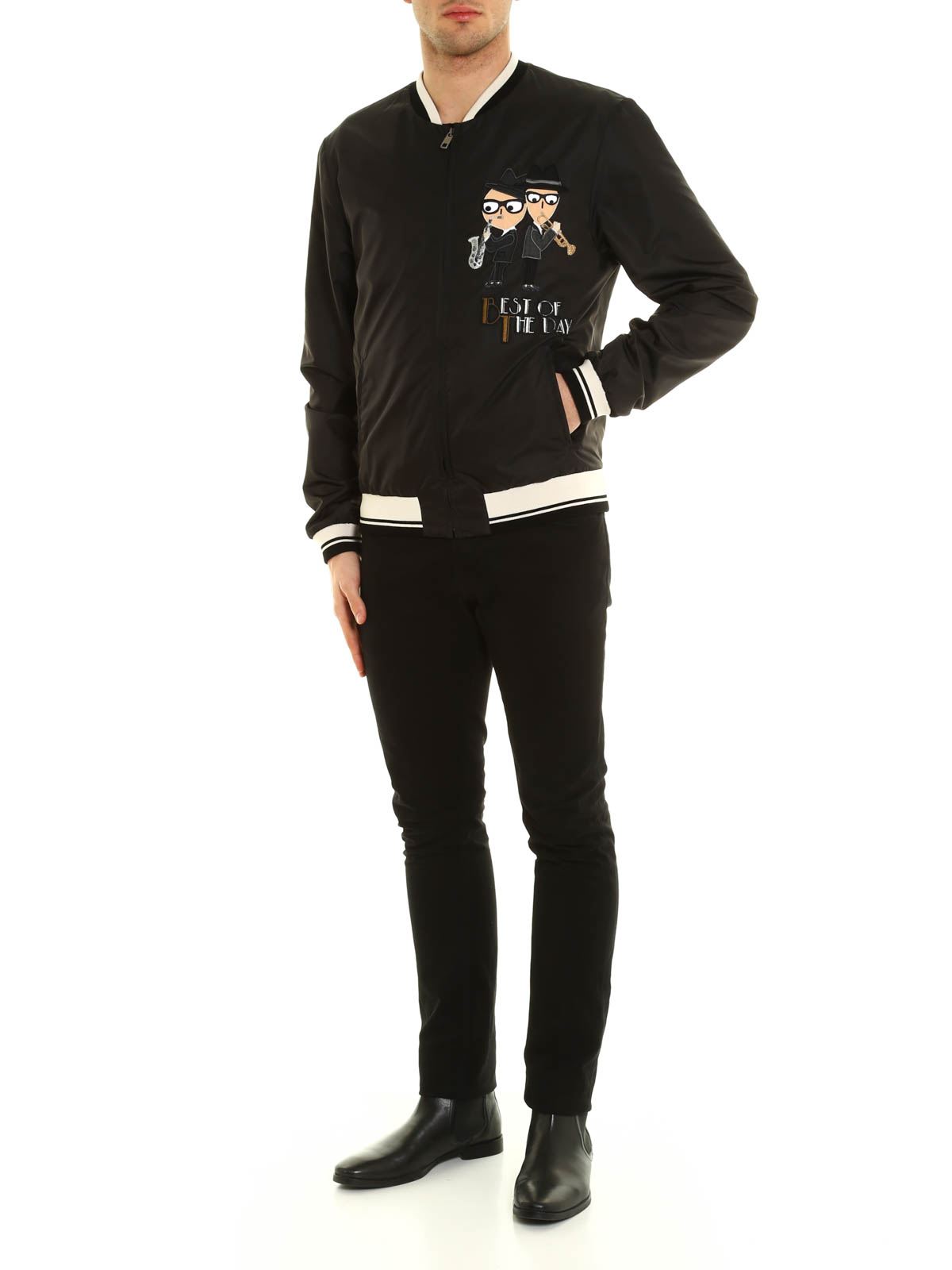 Dolce & Gabbana Jazz Club bomber jacket - Black