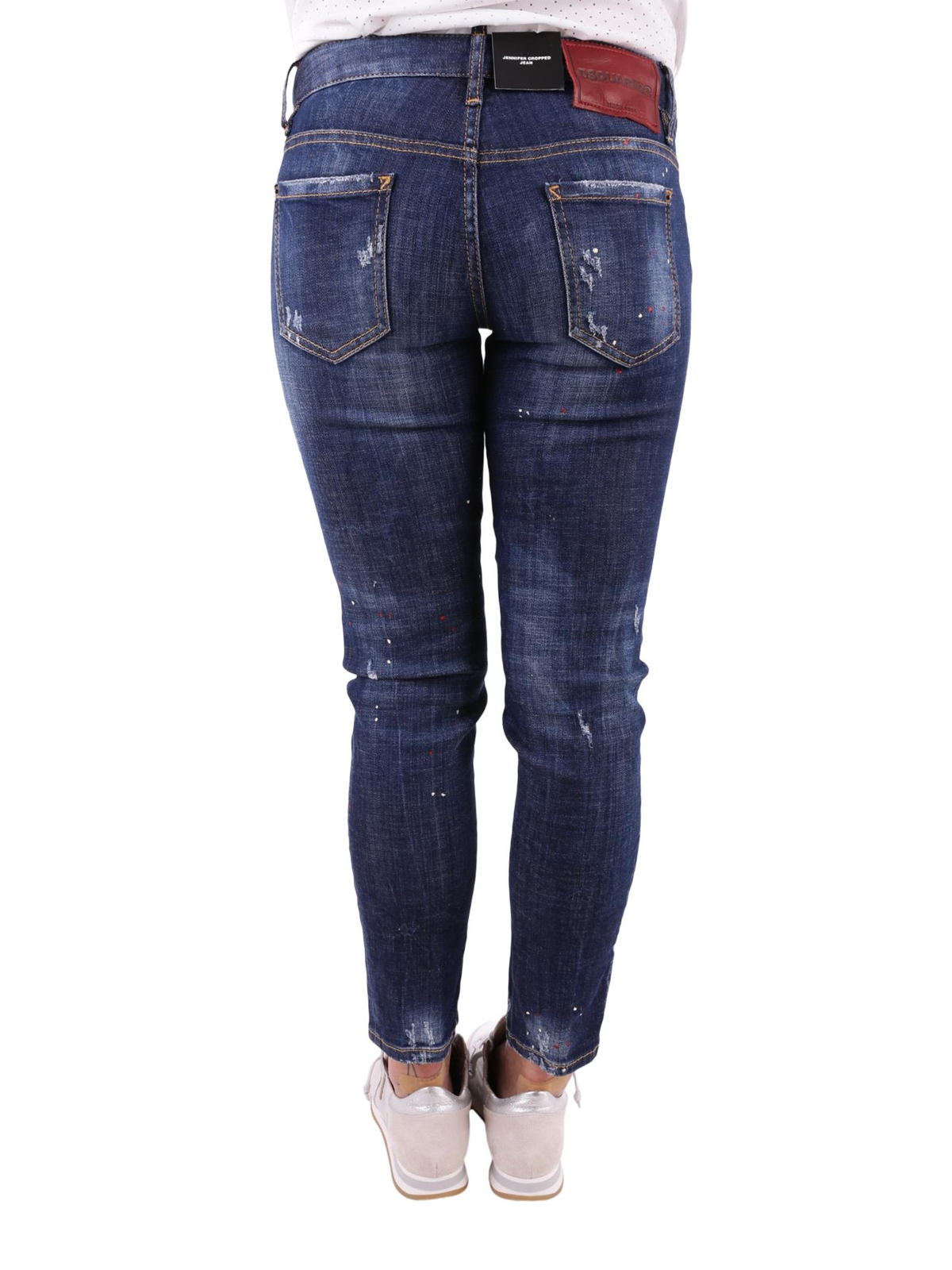 Dsquared2 Jean Droit - Jennifer Cropped|S75LB0048S30342470