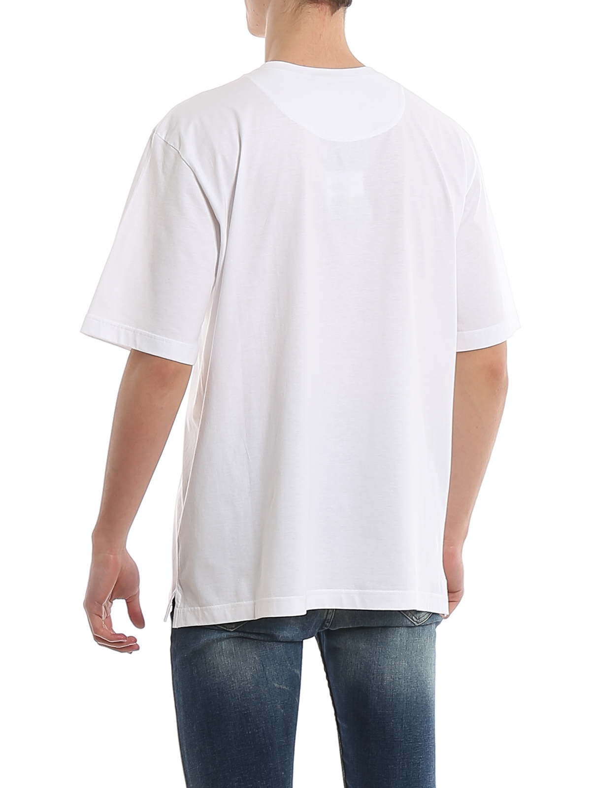 送料無料】 カナーリ メンズ Tシャツ トップス T-shirt White-