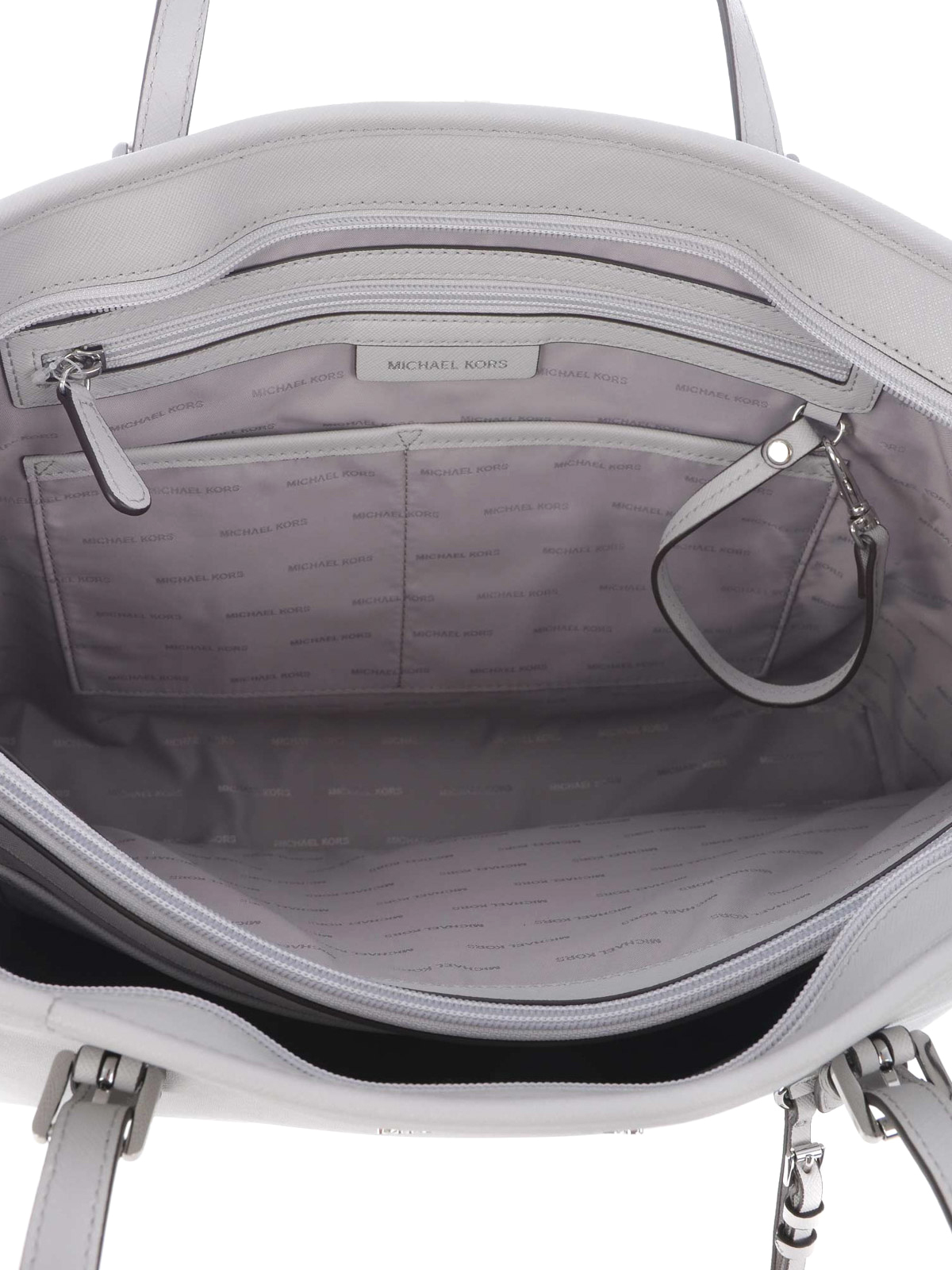 Michael Kors, Bags, Michael Kors Jet Set Travel Tote Pearl Grey