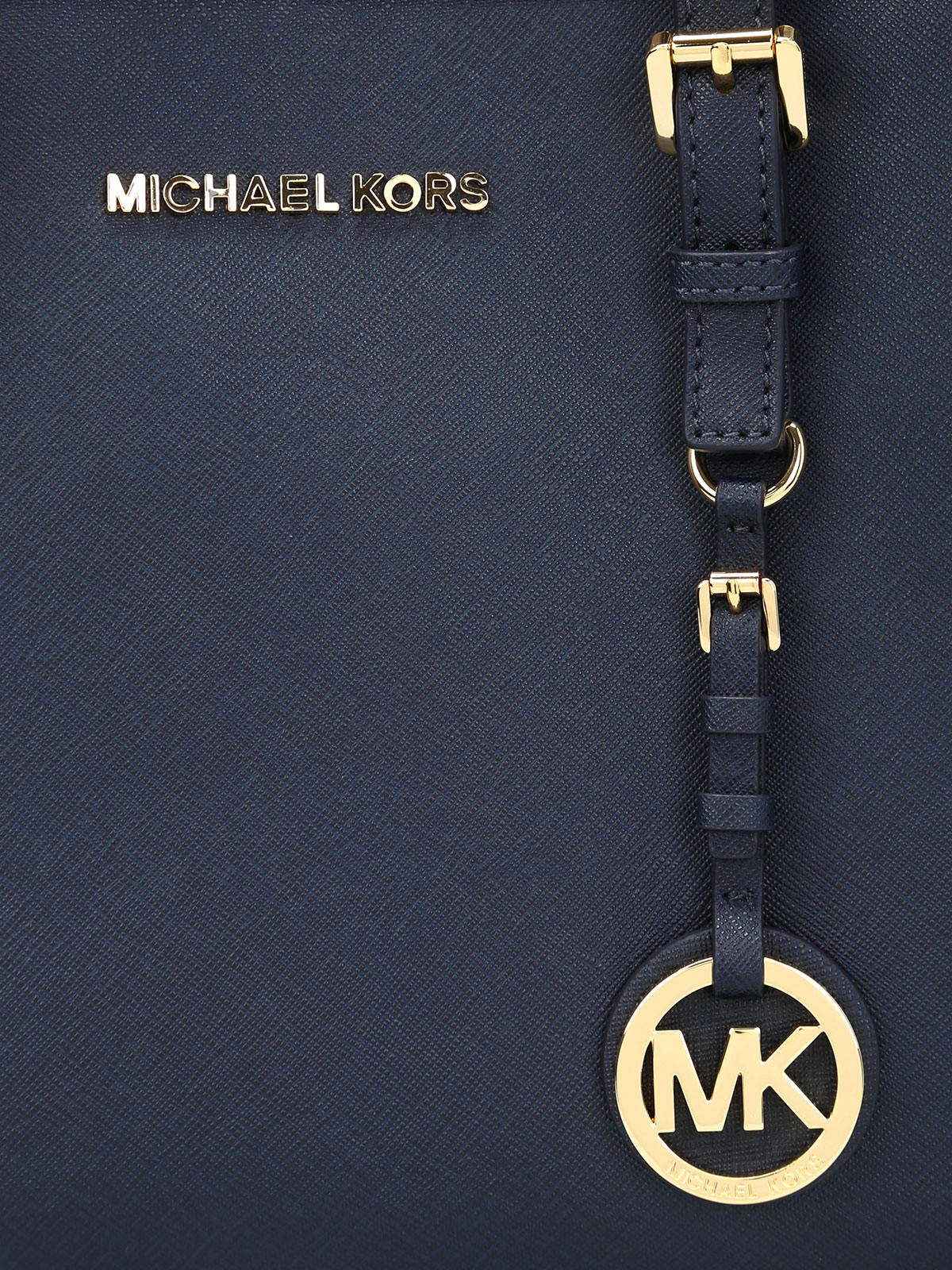 Michael Kors, Bags, Mk Jet Set Travel Medium Saffiano Leather Tote
