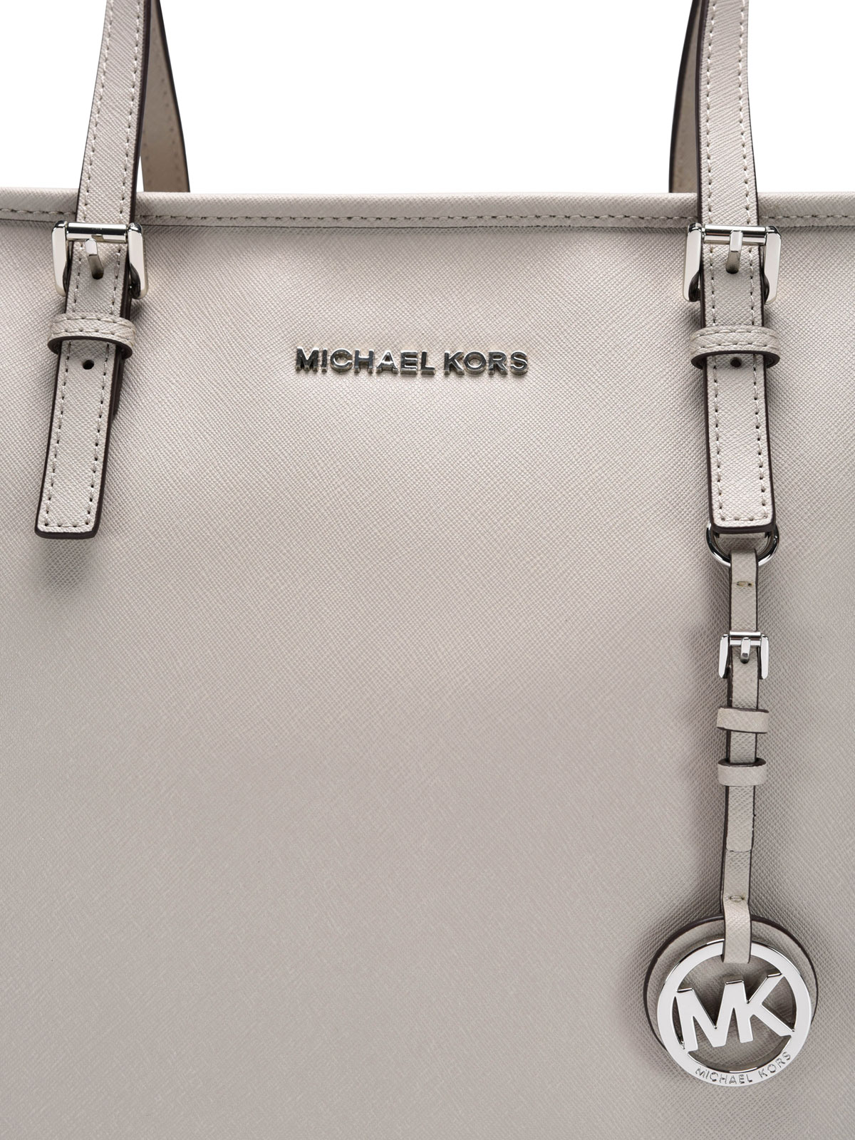 Michael Kors トートバッグ Jet Set Travel - ライトグレー|30S4STVT2L092