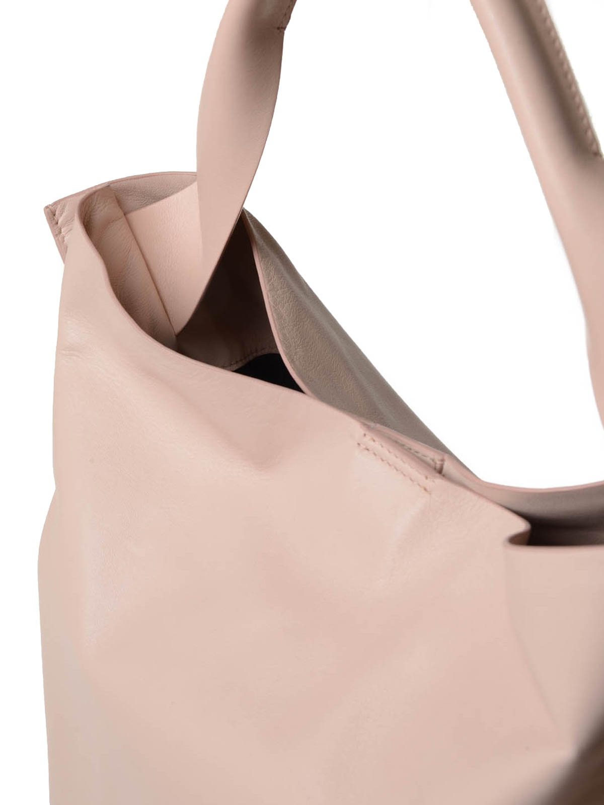 Jil Sander Xiao handbag|JSWH850041WHB70011CXIAOBAGMD687LIGHTPASTELPINK