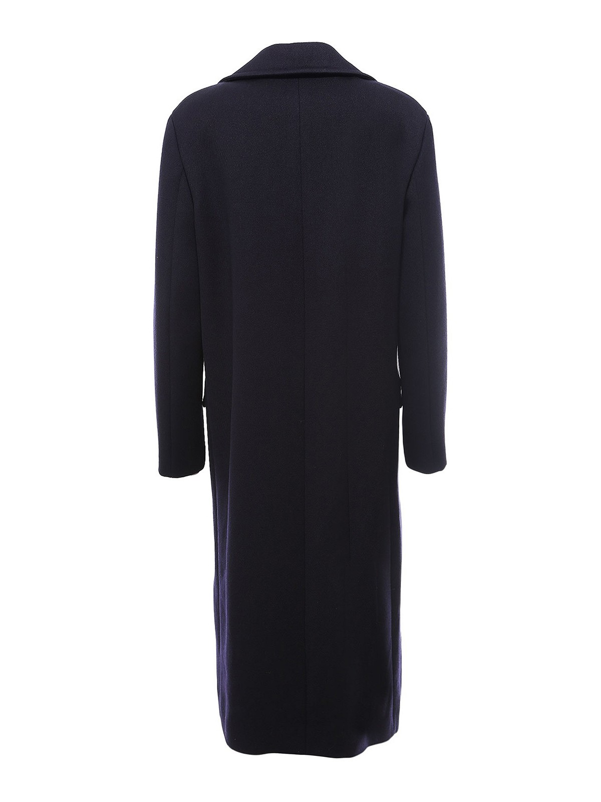Jil Sander ロングコート - ブルー|JSPR121424WR210500401