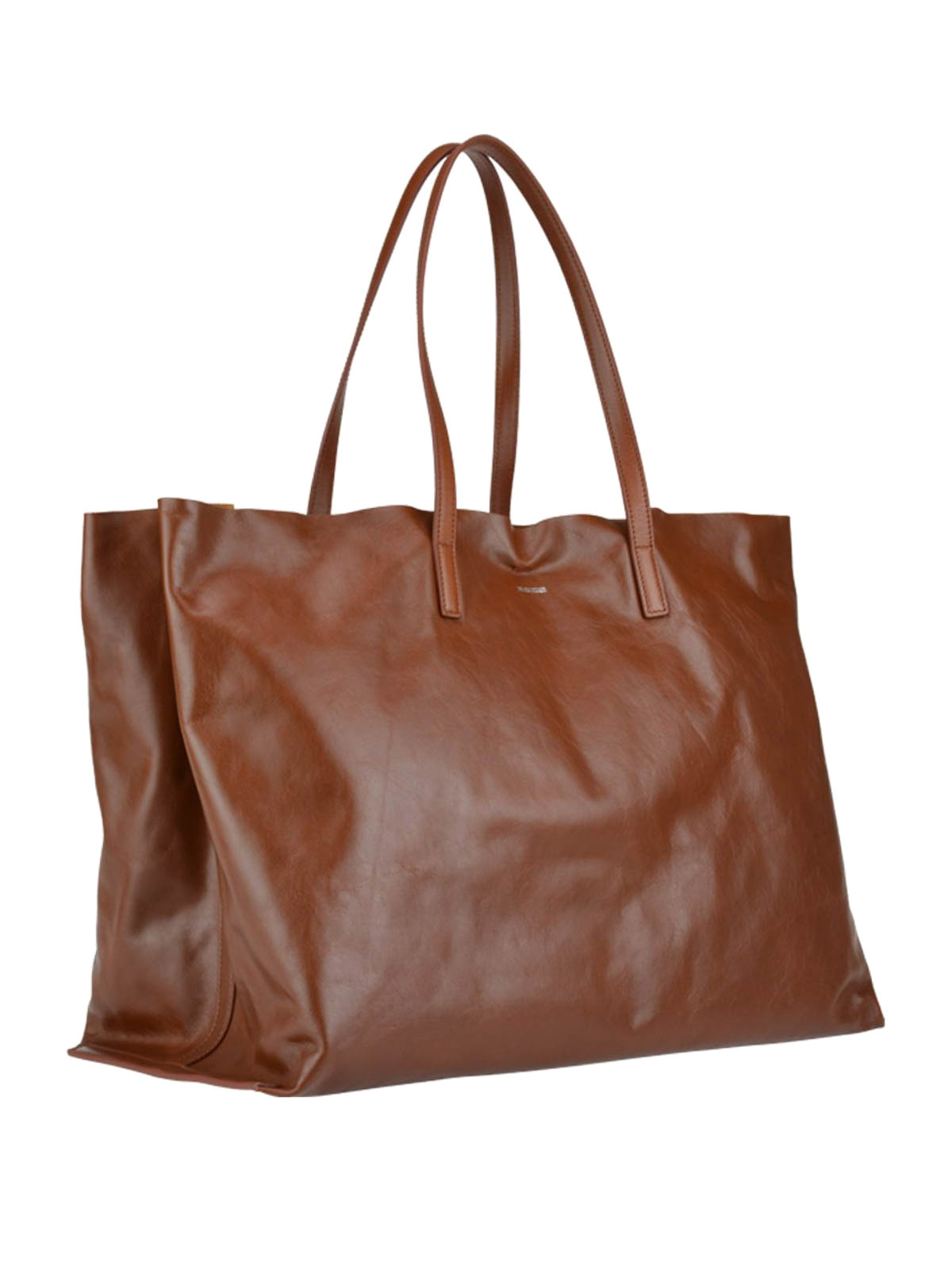 Jil Sander トートバッグ - ブラウン|JSPO850249WOB00055215
