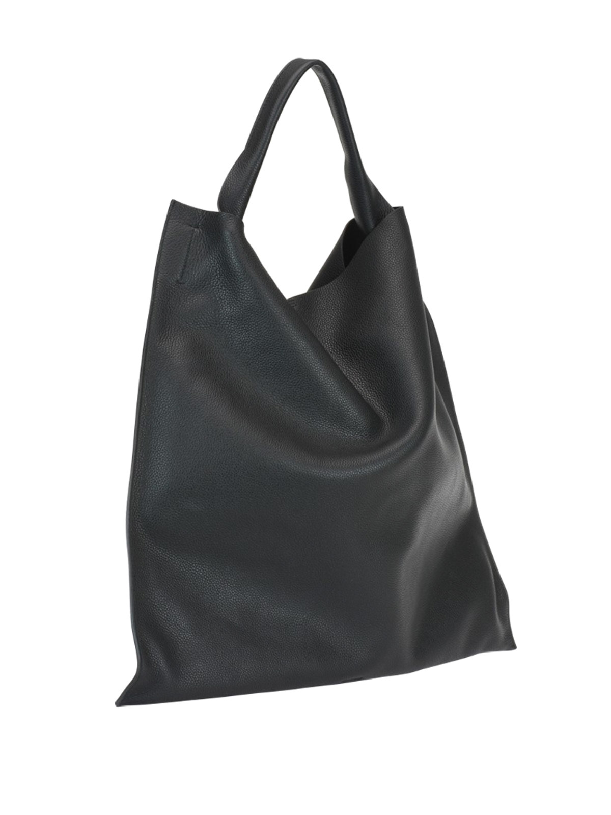 Jil sander leather tote hotsell