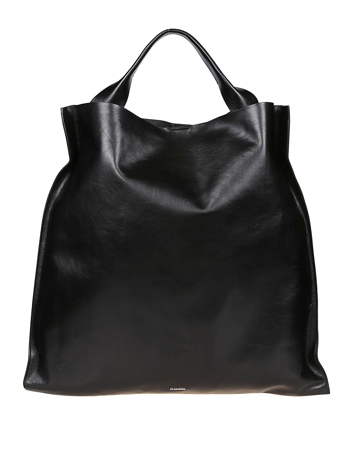 Totes bags Jil Sander - Xiao black medium shopping bag