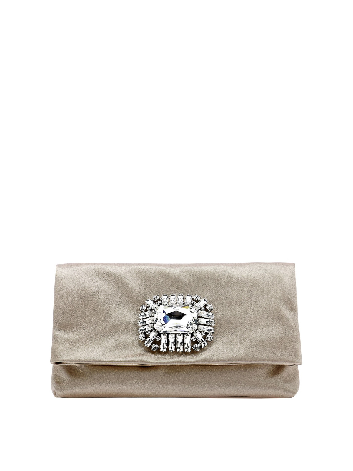 Jimmy choo titania satin clutch sale