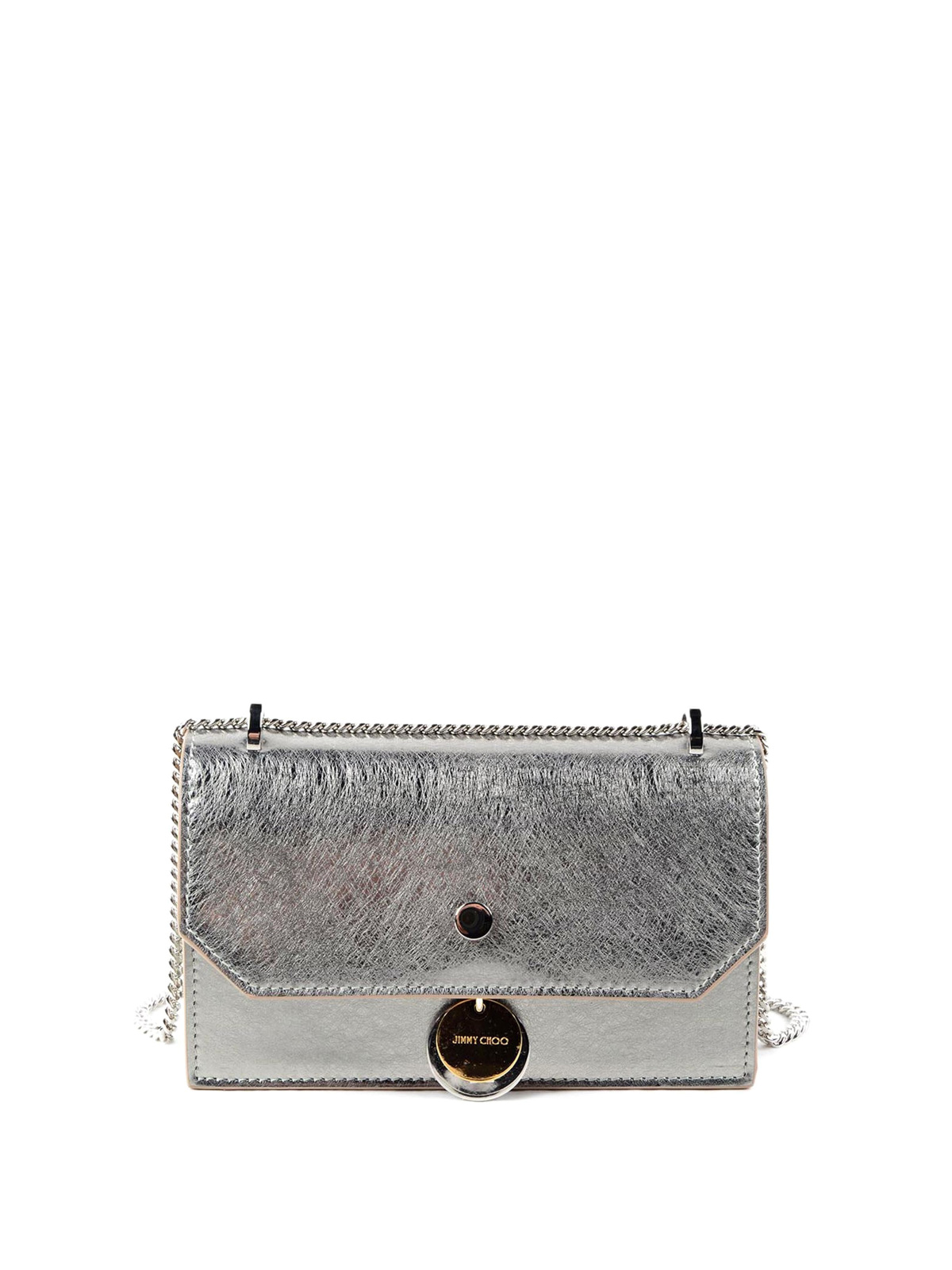 Jimmy Choo クロスボディバッグ Finley - 銀 | FINLEYETZVINTAGE
