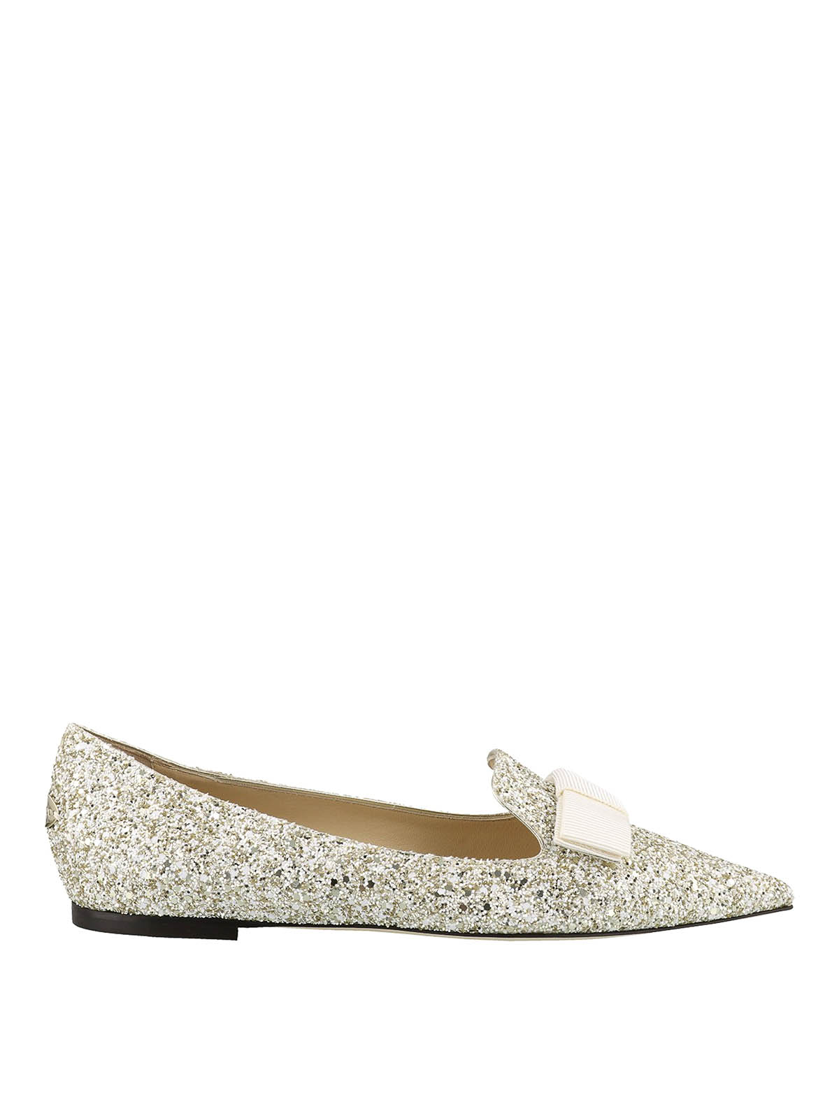 Jimmy choo clearance bow flats