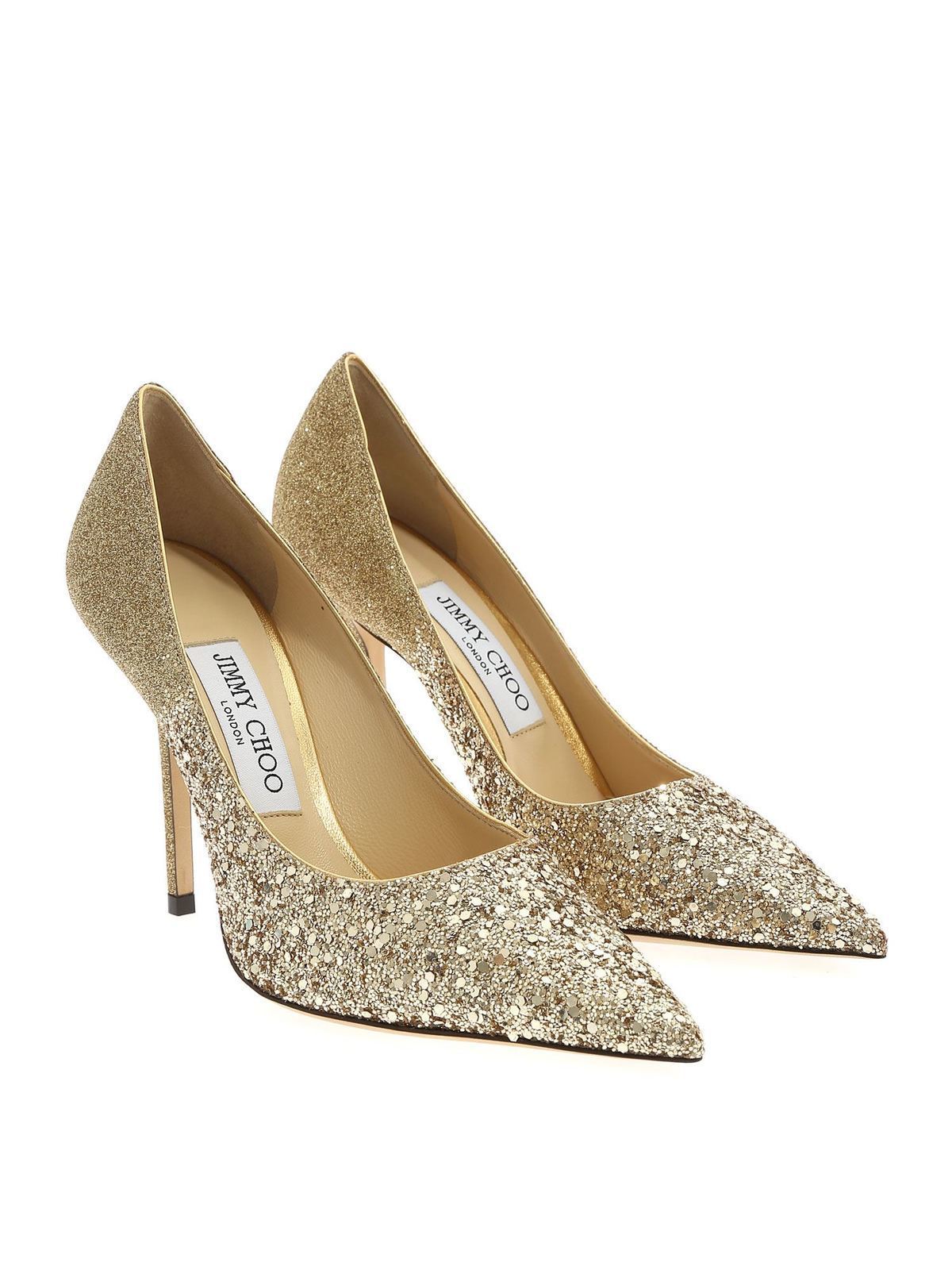 Jimmy Choo Edina Rose Gold Sandals 40 Heels evening shoes | eBay