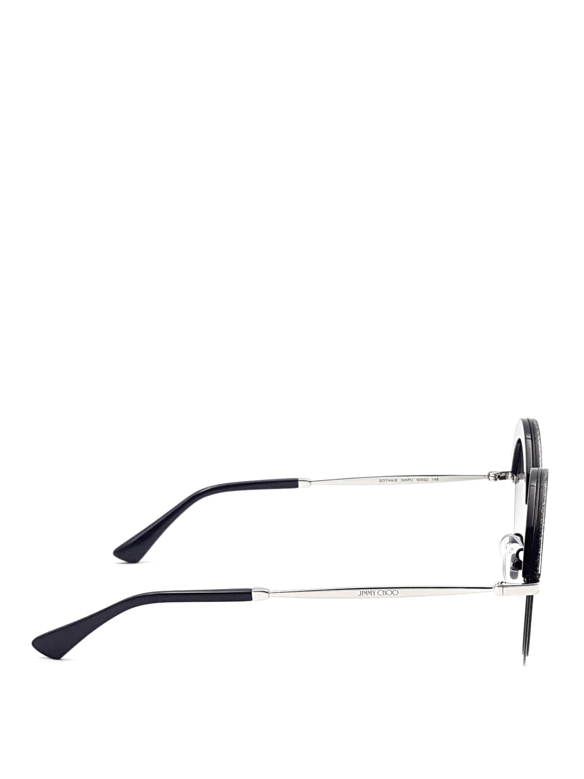 Authentic!  Jimmy Choo Gothas Glitter Sun glasses BNWT & case 51AM8WhVSBL._AC_UY900_.jpg main image 3