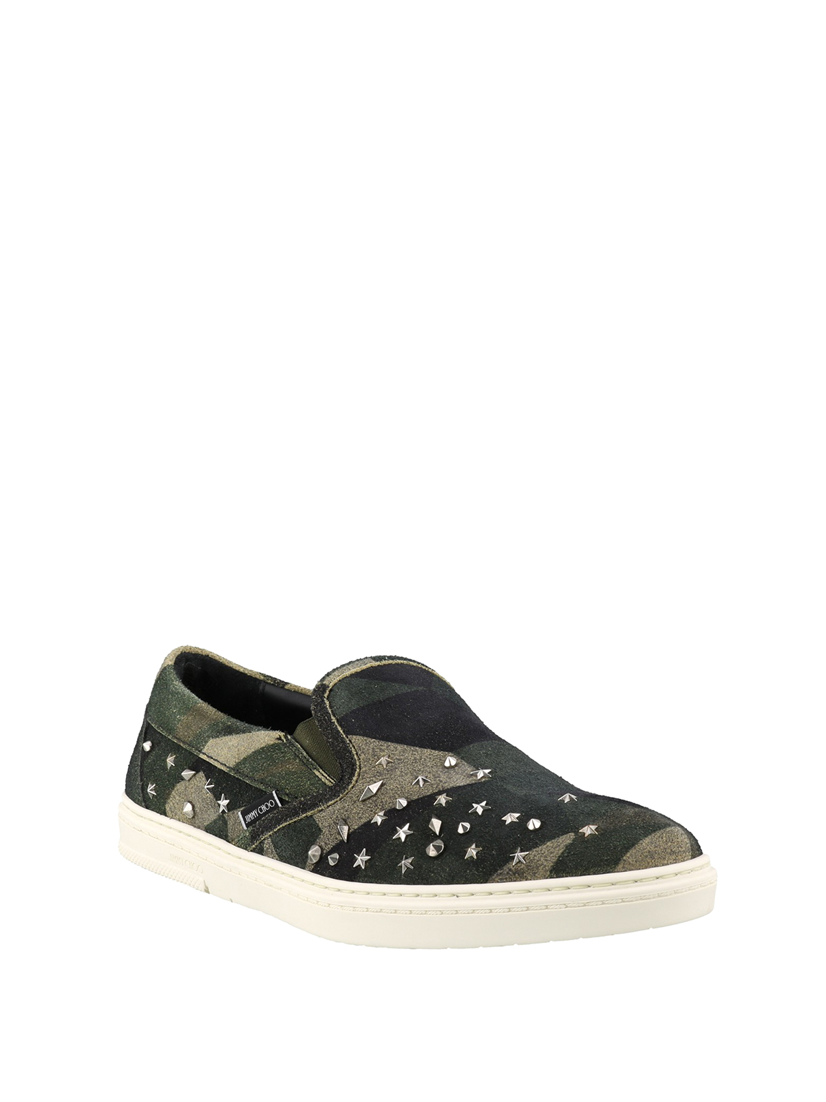 Jimmy Choo Grove Men\'s Star Printed Nubuck  Loafer Jimmy Choo main image 2
