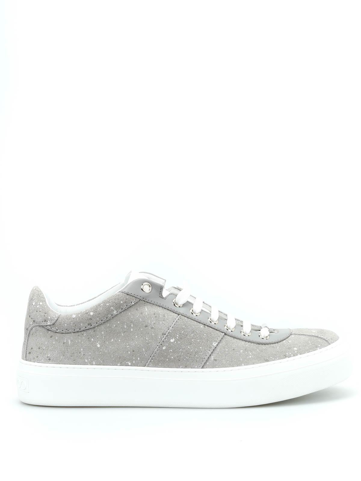 Jimmy Choo Portman suede sneakers - Grey | PORTMANUSSCLOUDGREY