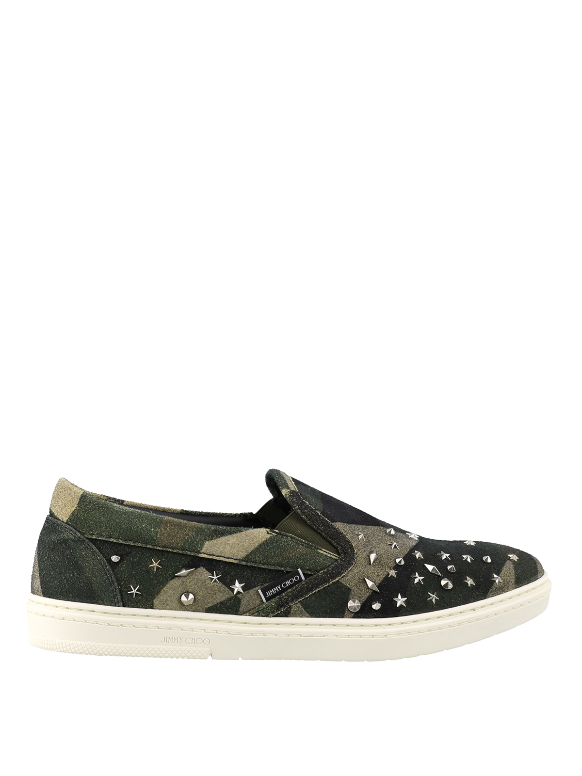 Jimmy Choo Grove Slipon Sneakers Size 43 Camo Made In Italy Jimmy Choo Slip-on Grove in camoscio camouflage  main image 3