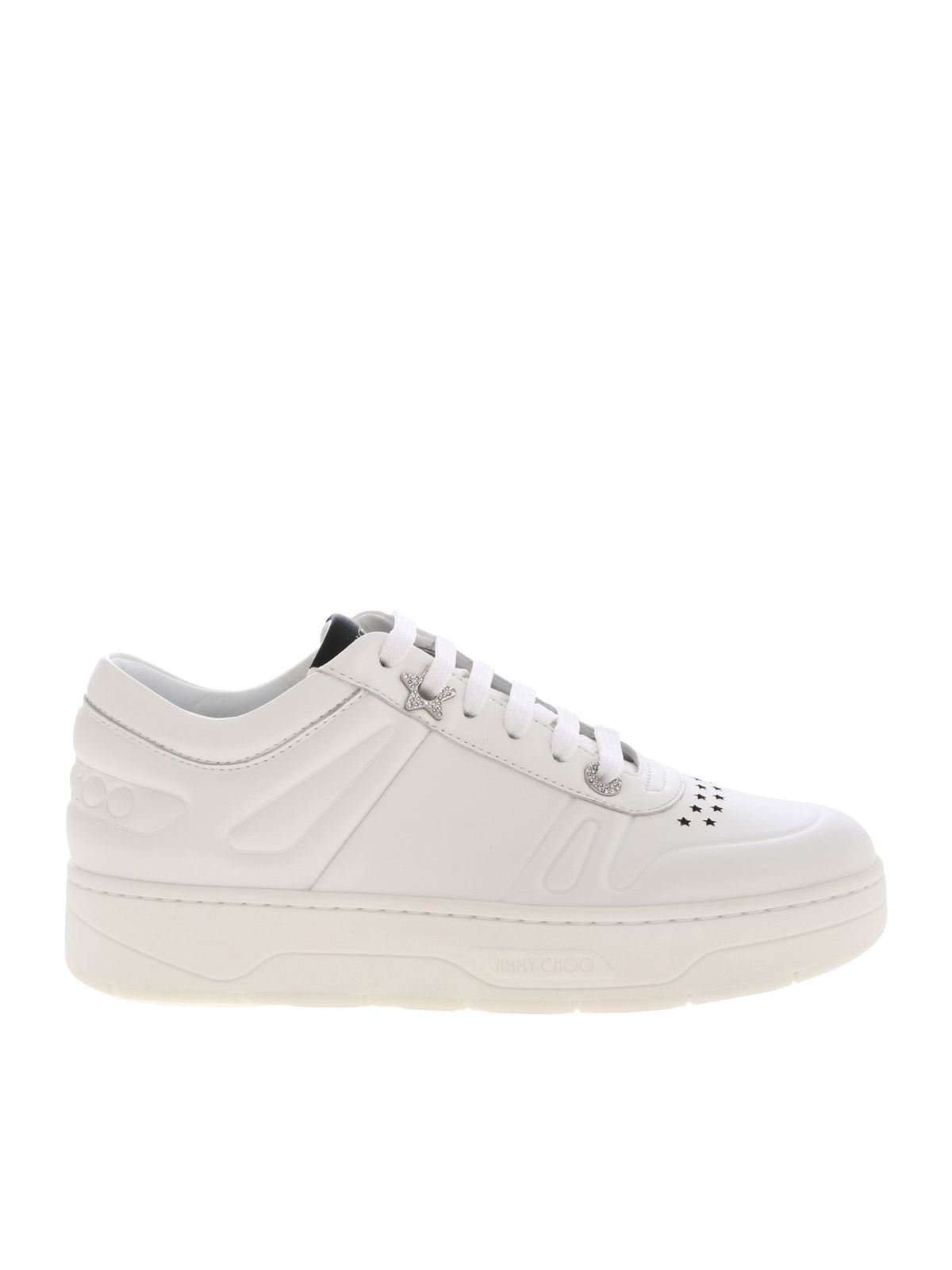 Jimmy Choo スニーカー - 白 - ホワイト|HAWAIIFCLFXWHITE