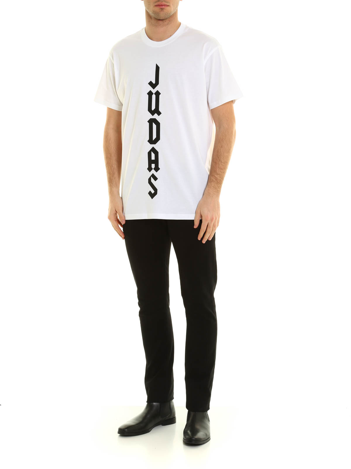 T-shirts Givenchy - Judas print cotton T-shirt - 17J7144651100