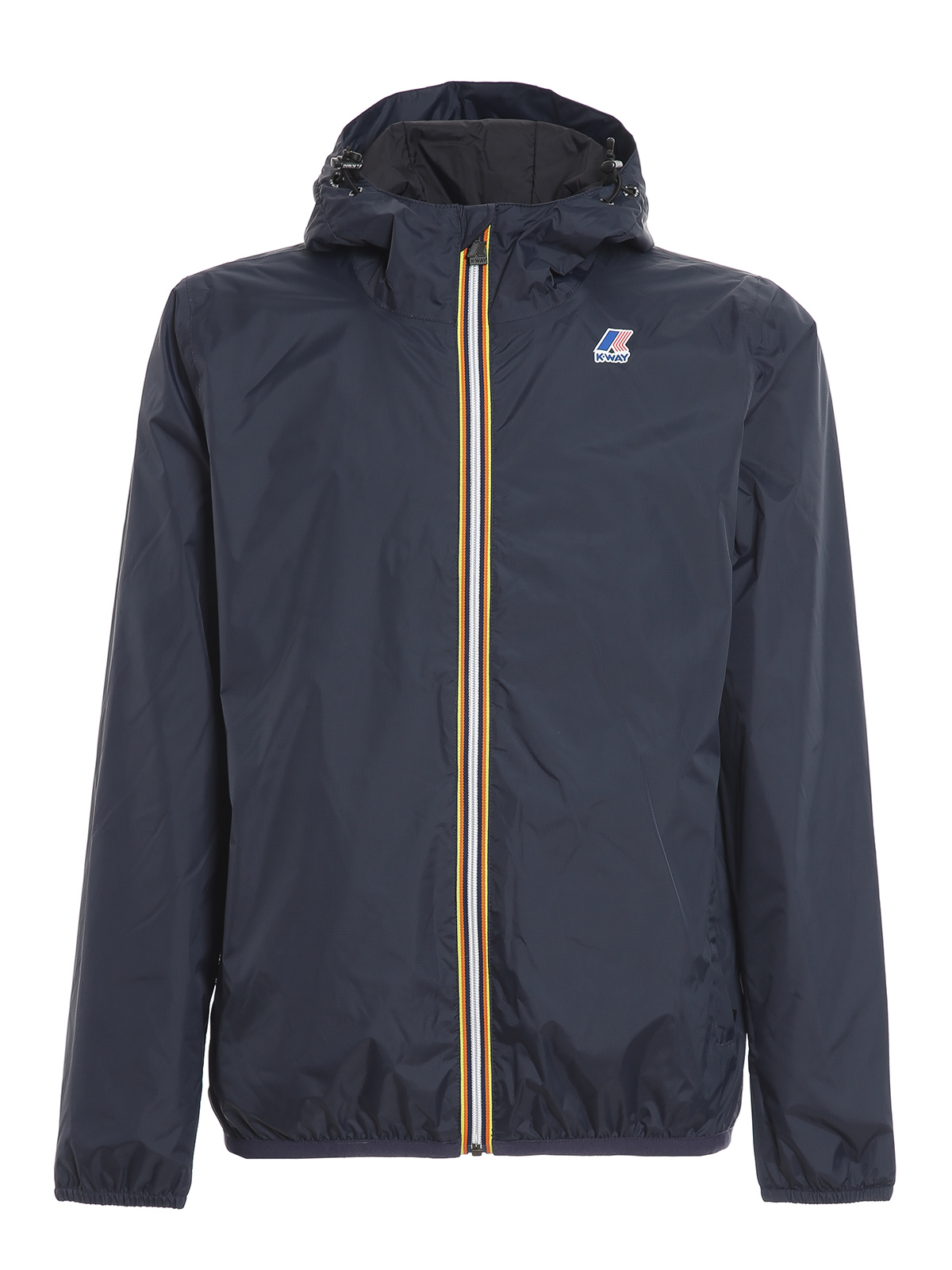 Shop K-way Le Vrai Claude 3.0 Jacket In Dark Blue